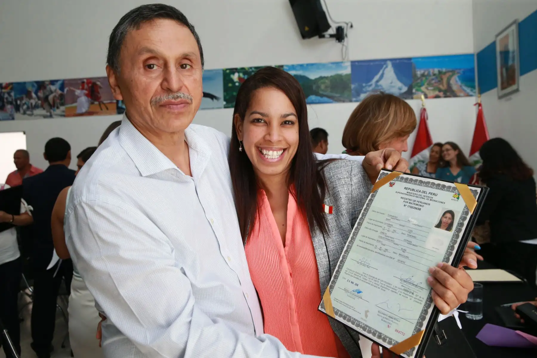 Naiky Fernández Pagés de Cuba. Foto: ANDINA/Norman Córdova