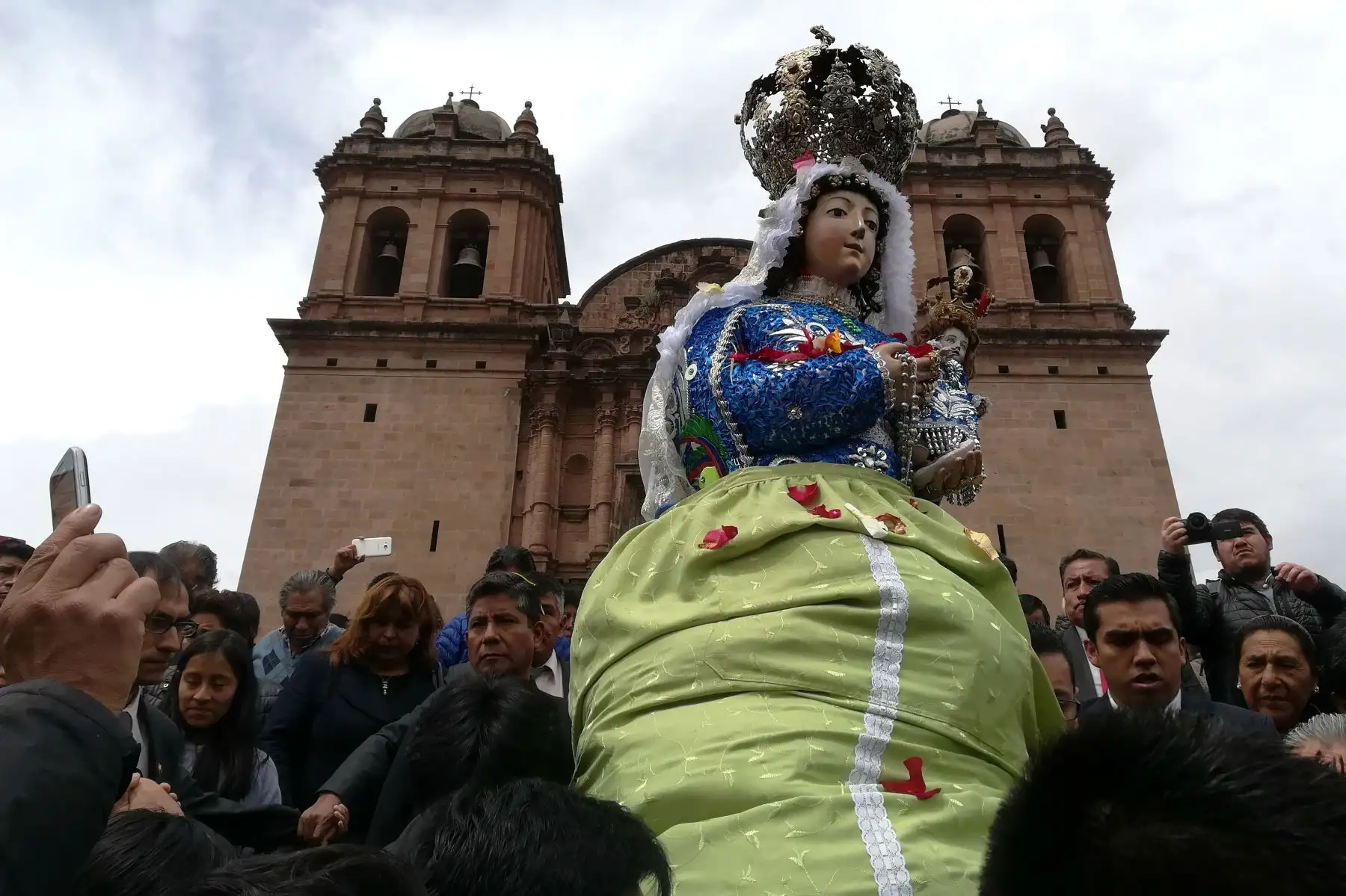 Restaurarán imagen de la virgen de Belén Patrona Jurada de Cusco. ANDINA/Percy Hurtado