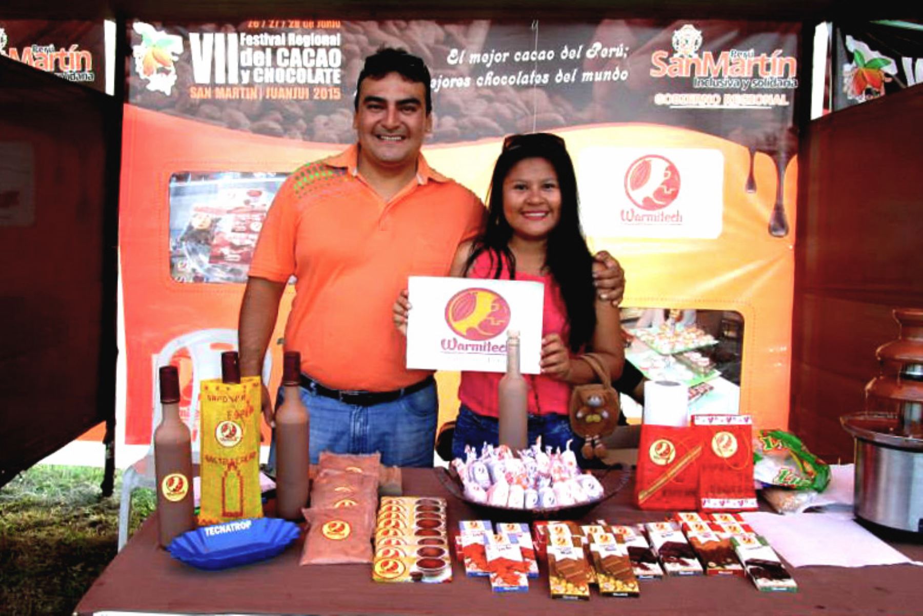 Resaltan aporte de las productoras de cacao de San Martín. ANDINA/Difusión