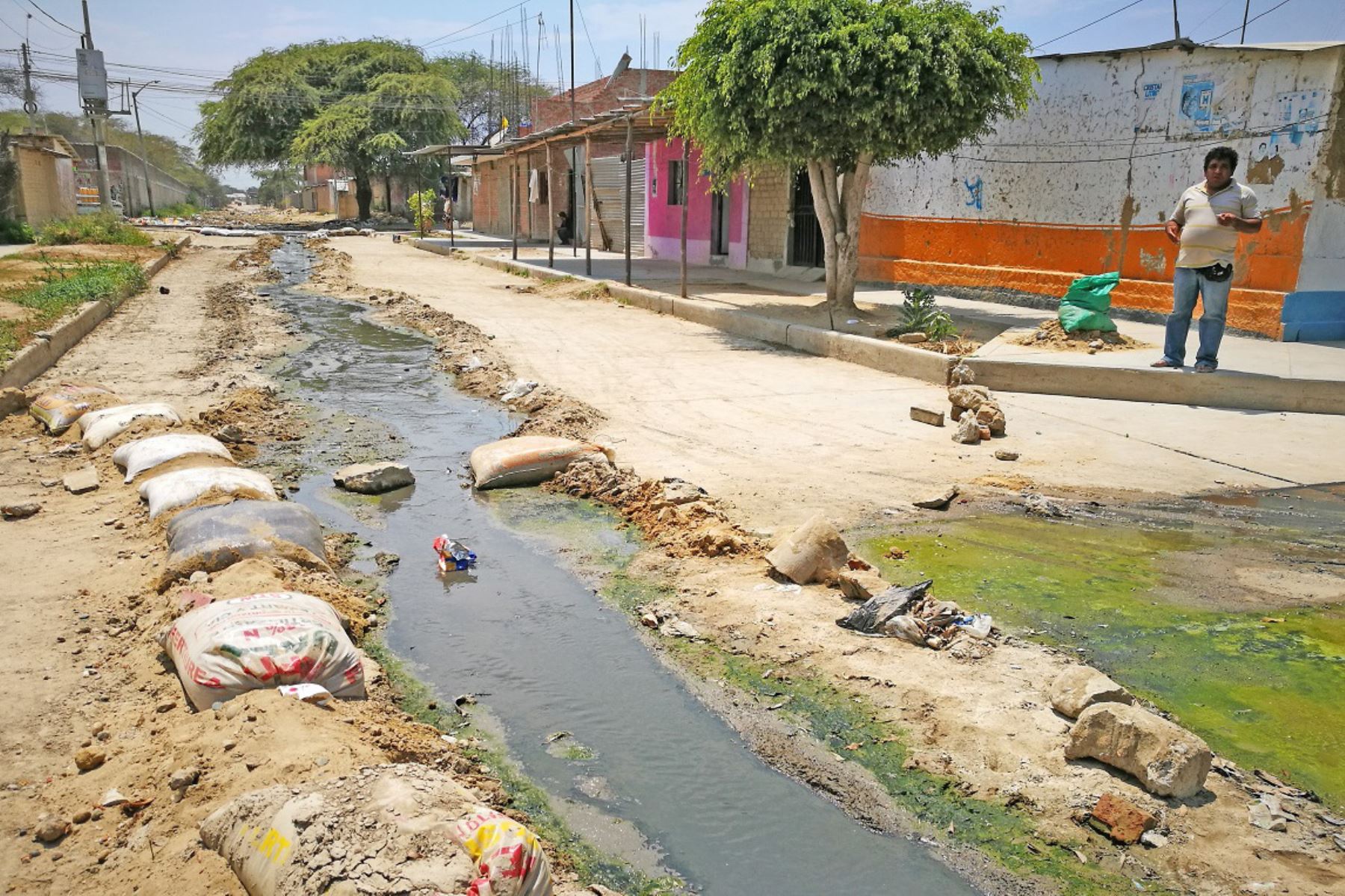 Transfieren S/ 99 millones para obras de saneamiento en Piura. ANDINA