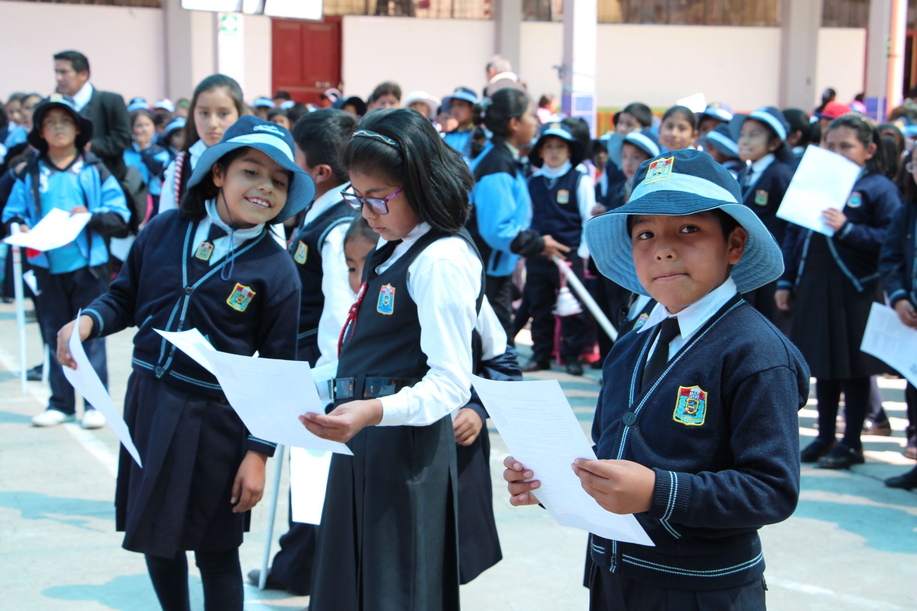 330,000 escolares de colegios públicos de Puno vuelven a las aulas. ANDINA