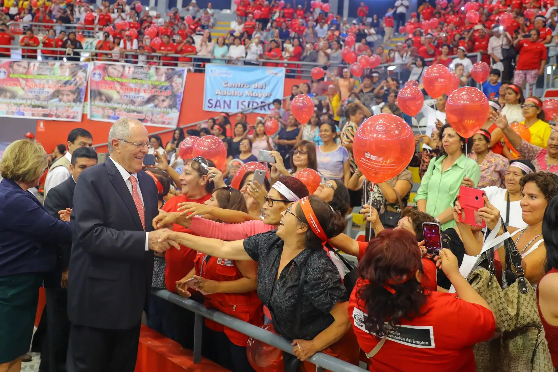 Presidente Kuczynski participa en el Encuentro de la Mujer Peruana, por el Día Internacional de la Mujer. Foto: ANDINA/ Prensa Presidencia