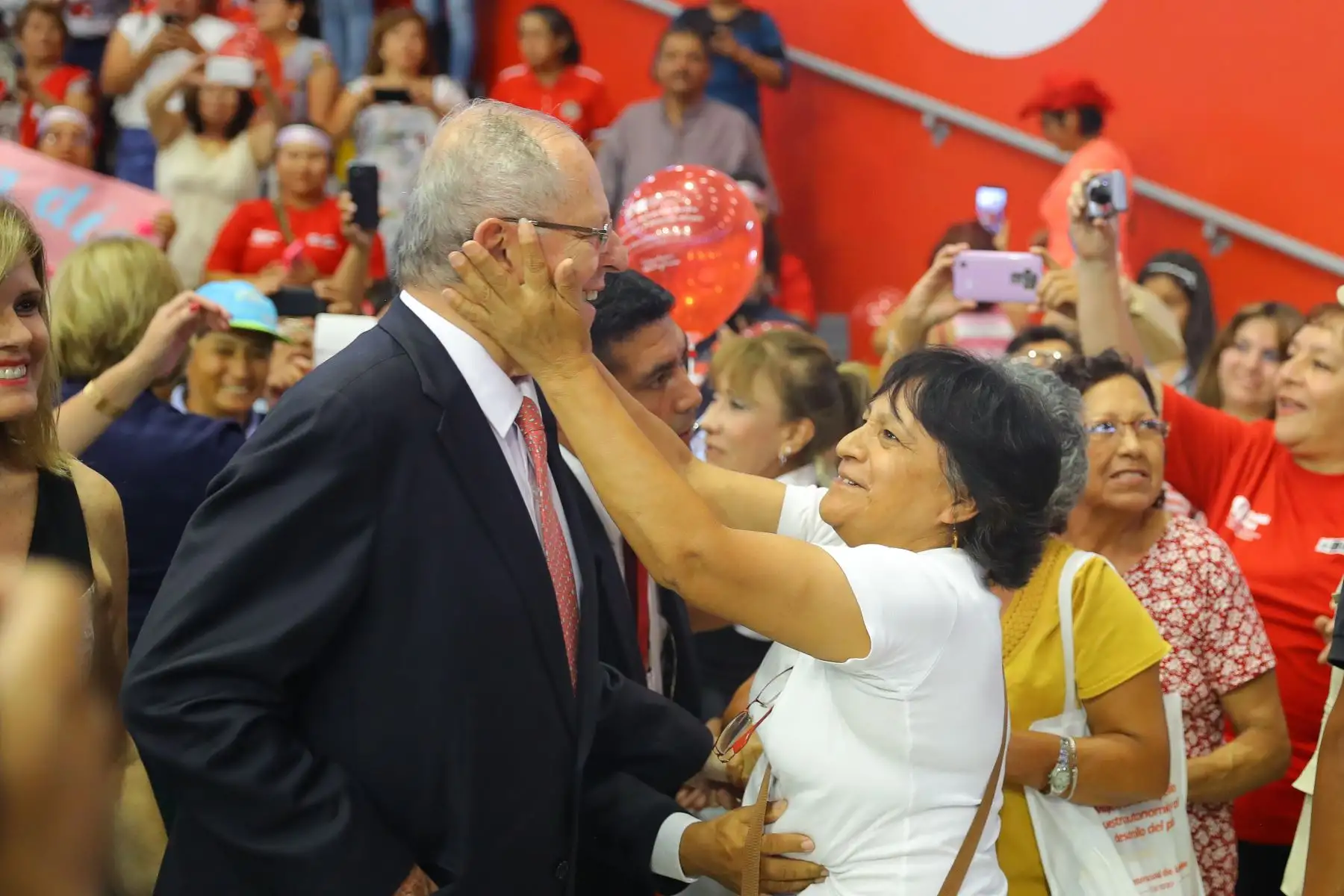 Presidente Kuczynski participa en el Encuentro de la Mujer Peruana, por el Día Internacional de la Mujer. Foto: ANDINA/ Prensa Presidencia