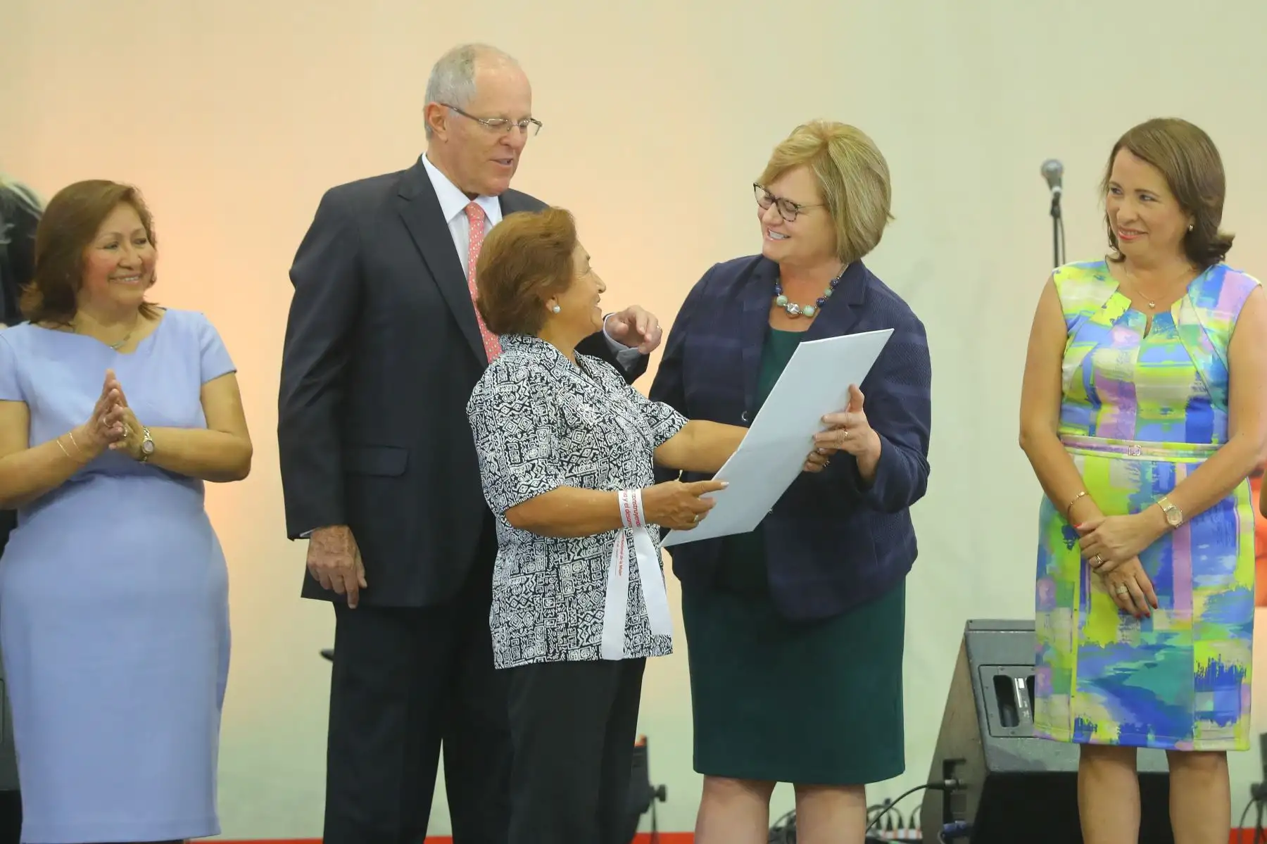 Presidente Kuczynski participa en el Encuentro de la Mujer Peruana, por el Día Internacional de la Mujer. Foto: ANDINA/ Prensa Presidencia