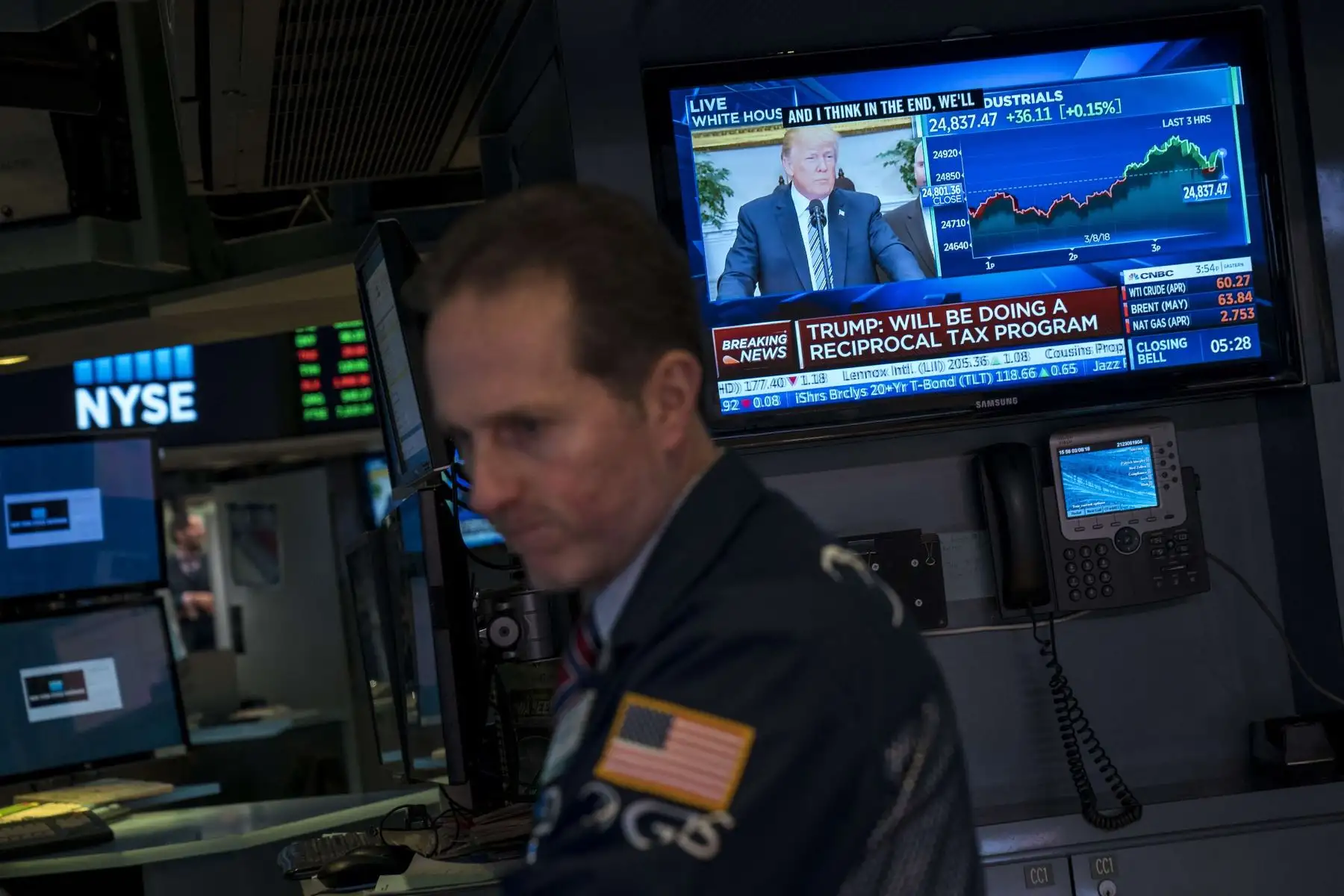 Bolsa de Valores de Nueva York. AFP