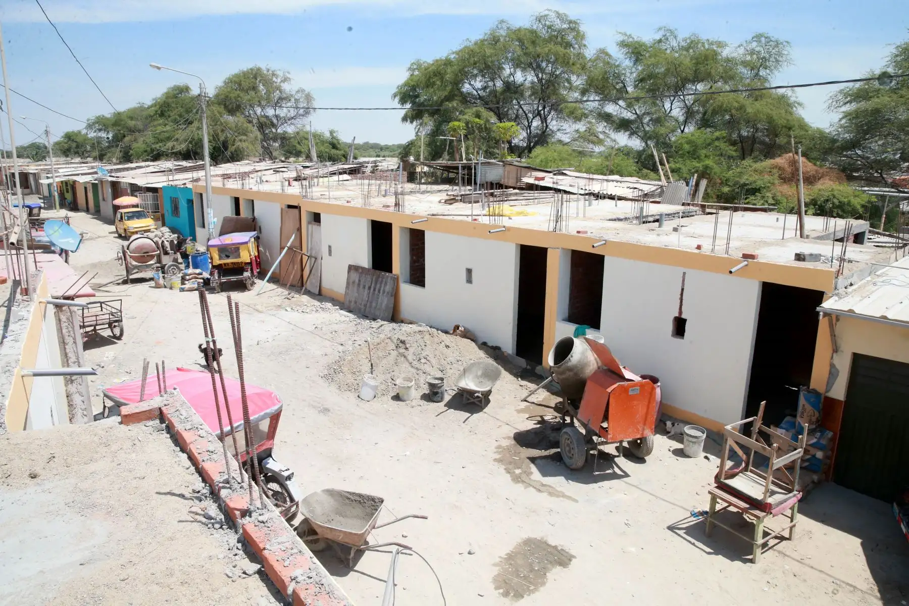 Bonos para Construcción en Sitio Propio. ANDINA/Vidal Tarqui