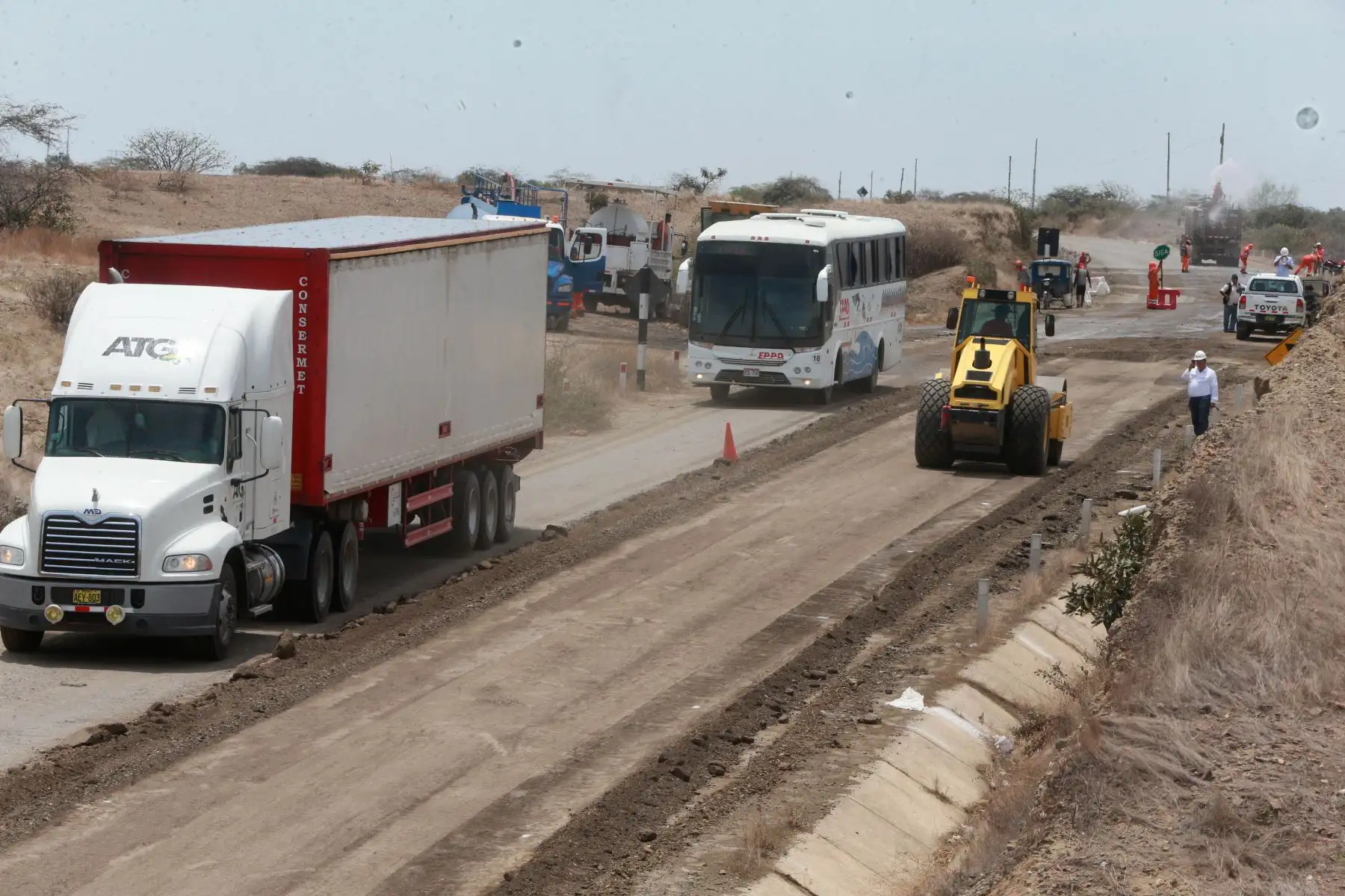 El MTC ejecutará 16 proyectos de infraestructura vial en la región Ica. ANDINA/Vidal Tarqui