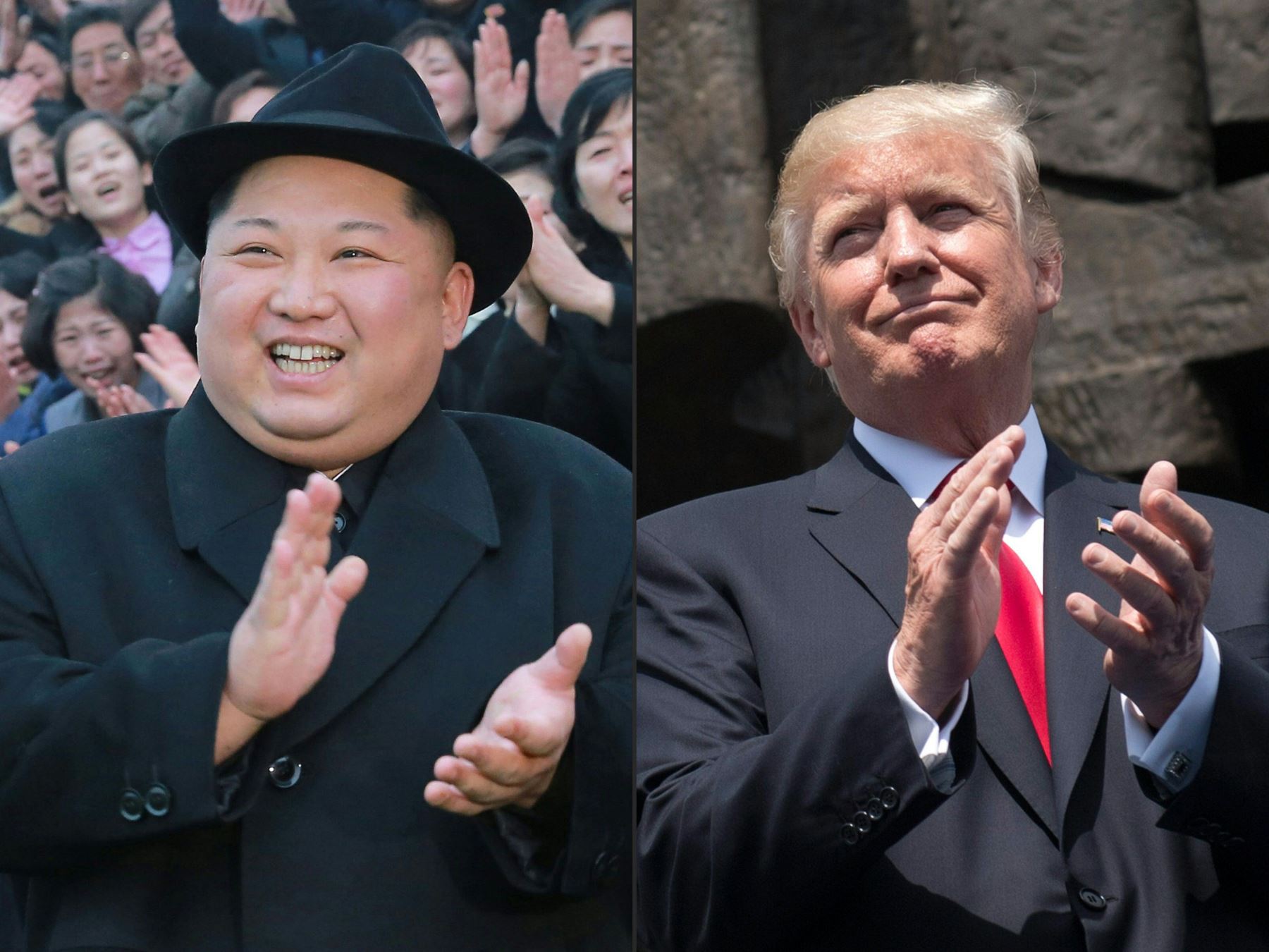 Kim Jong-Un/ Donald Trump Foto: AFP