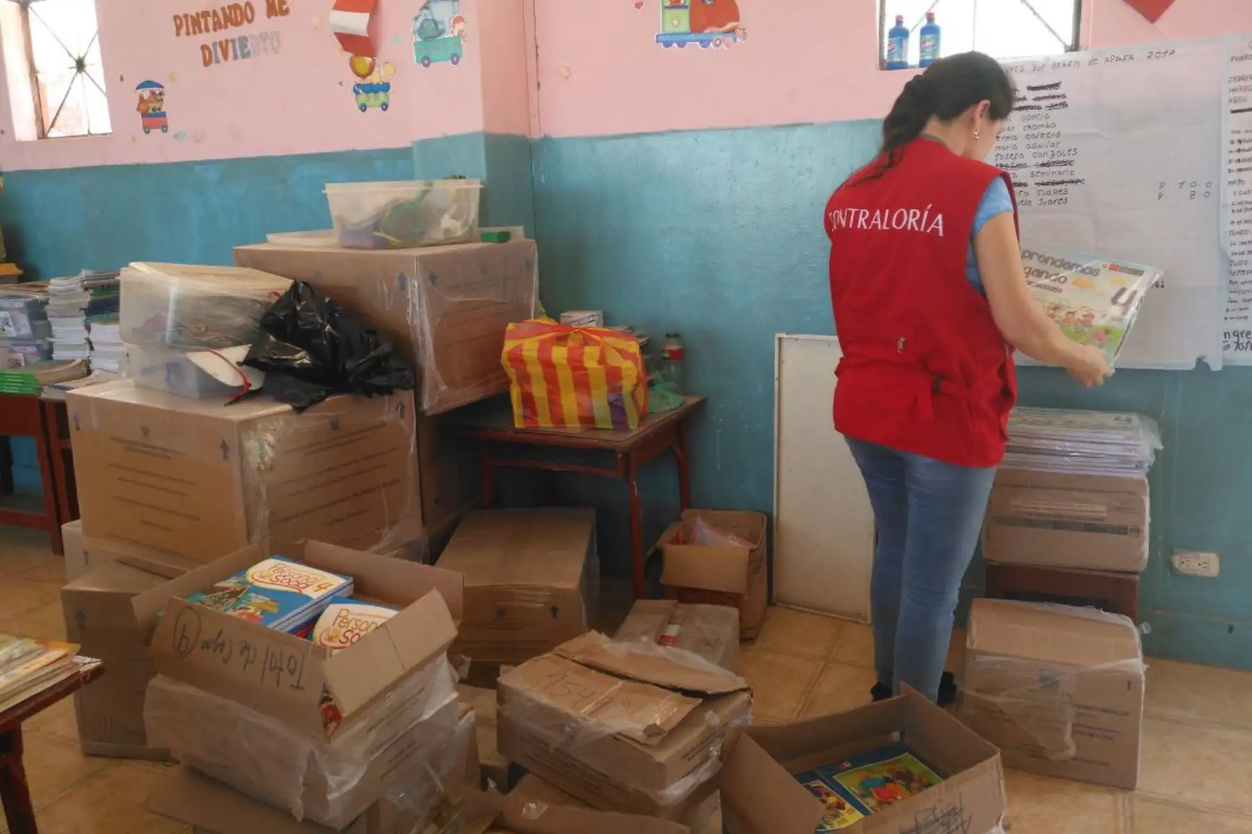 Contraloría inicia un operativo de control por inicio de año escolar. ANDINA/Difusión