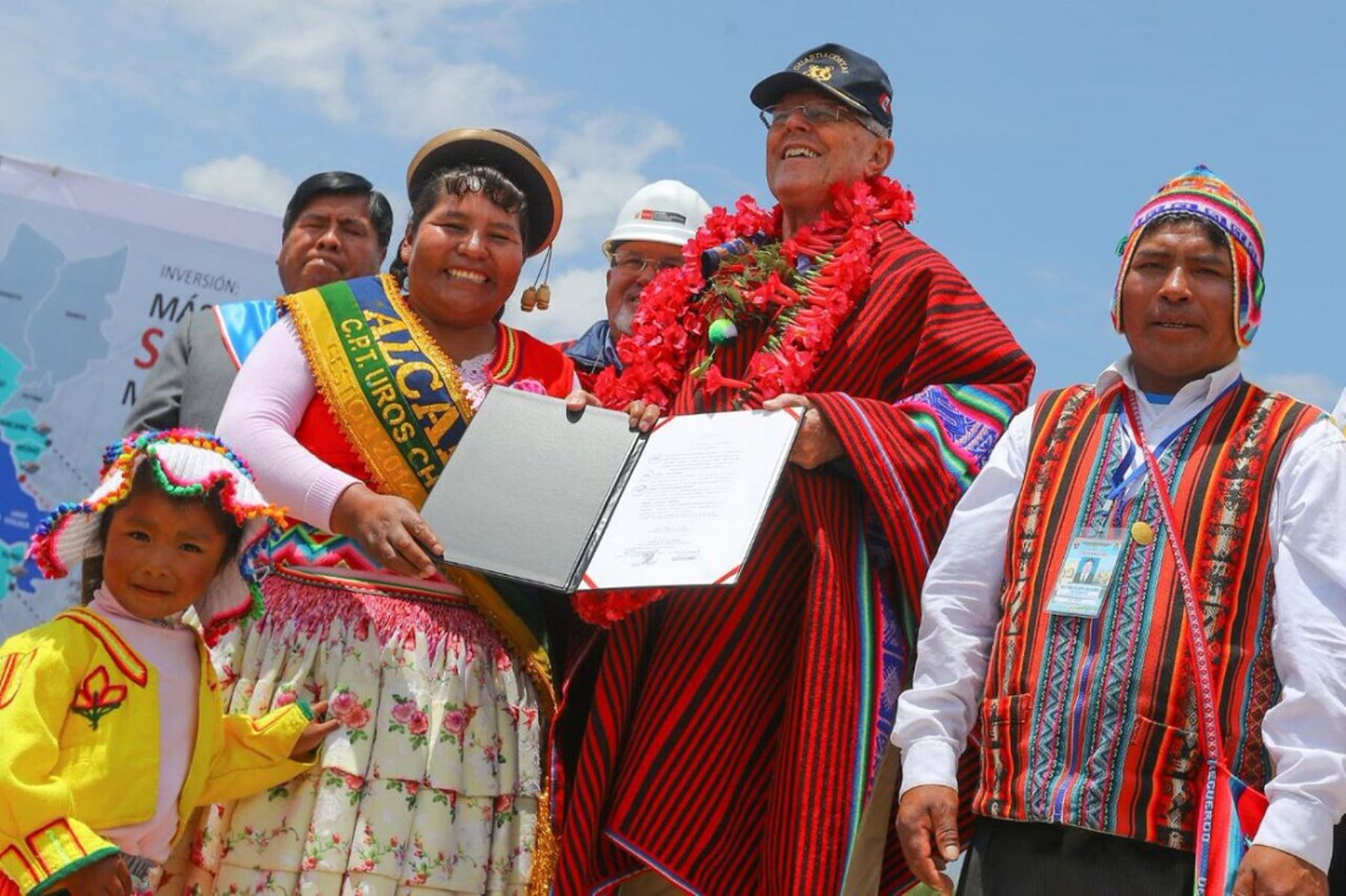Presidente Pedro Pablo Kuczynski visita región Puno.