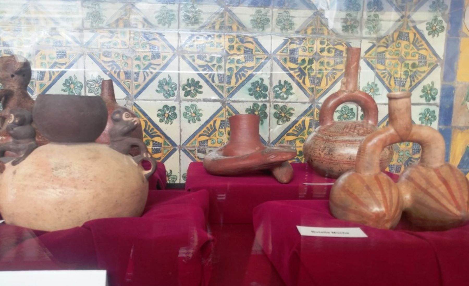 Ministerio de Cultura recibió 500 piezas arqueológicas repatriadas. Foto: ANDINA/María Fernández.