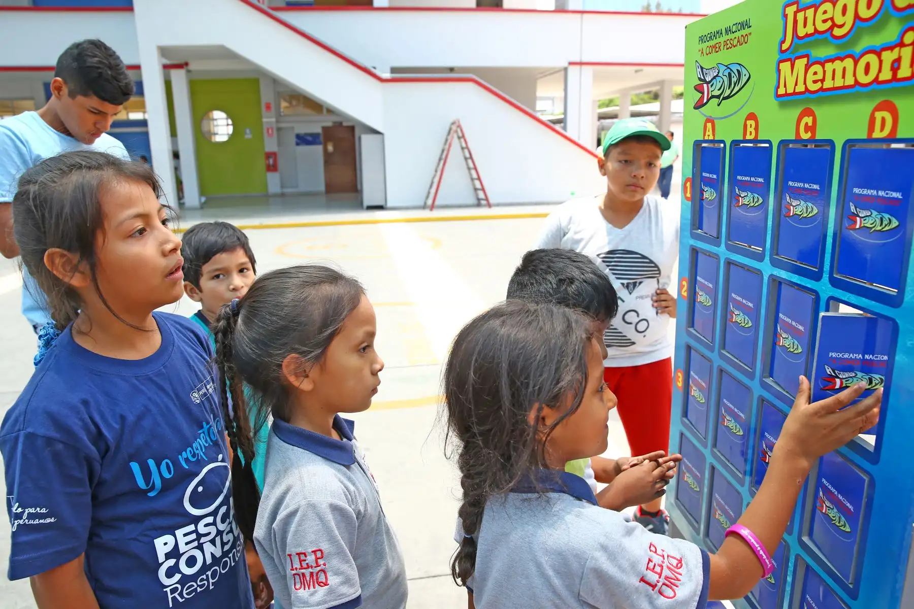 En el festival escolar PescAventura participan más de 200 escolares con sus padres, quienes asistieron a los talleres de verano que ofreció A Comer Pescado. Foto: ANDINA/Melina Mejía.