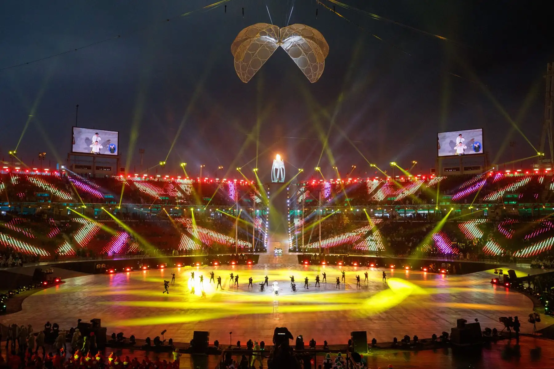 Ceremonia de inauguración de los Juegos Paralímpicos de Invierno Pyeongchang 2018. Foto: AFP