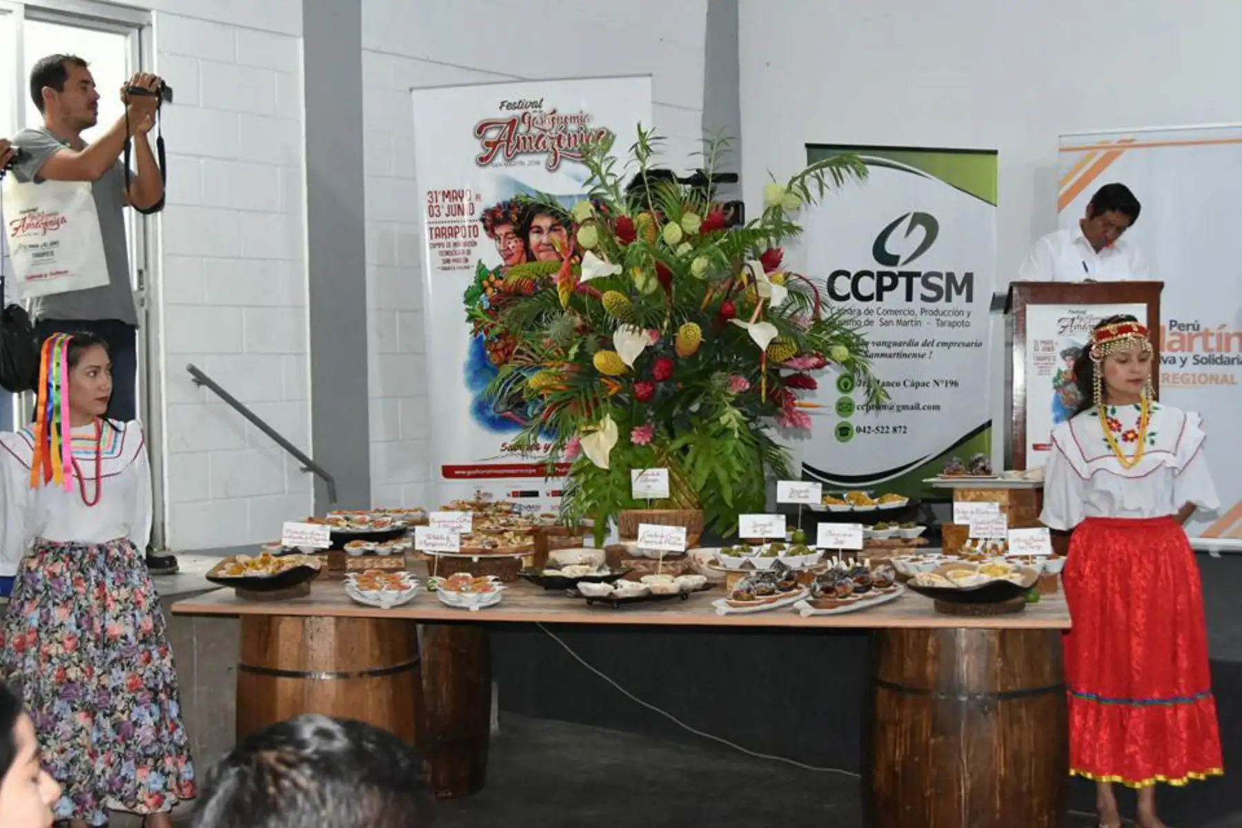 San Martín se prepara para el Festival de la Gastronomía Amazónica. ANDINA