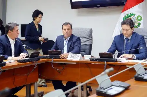 Ministro Bruno Giuffra asistió al Congreso de la República.