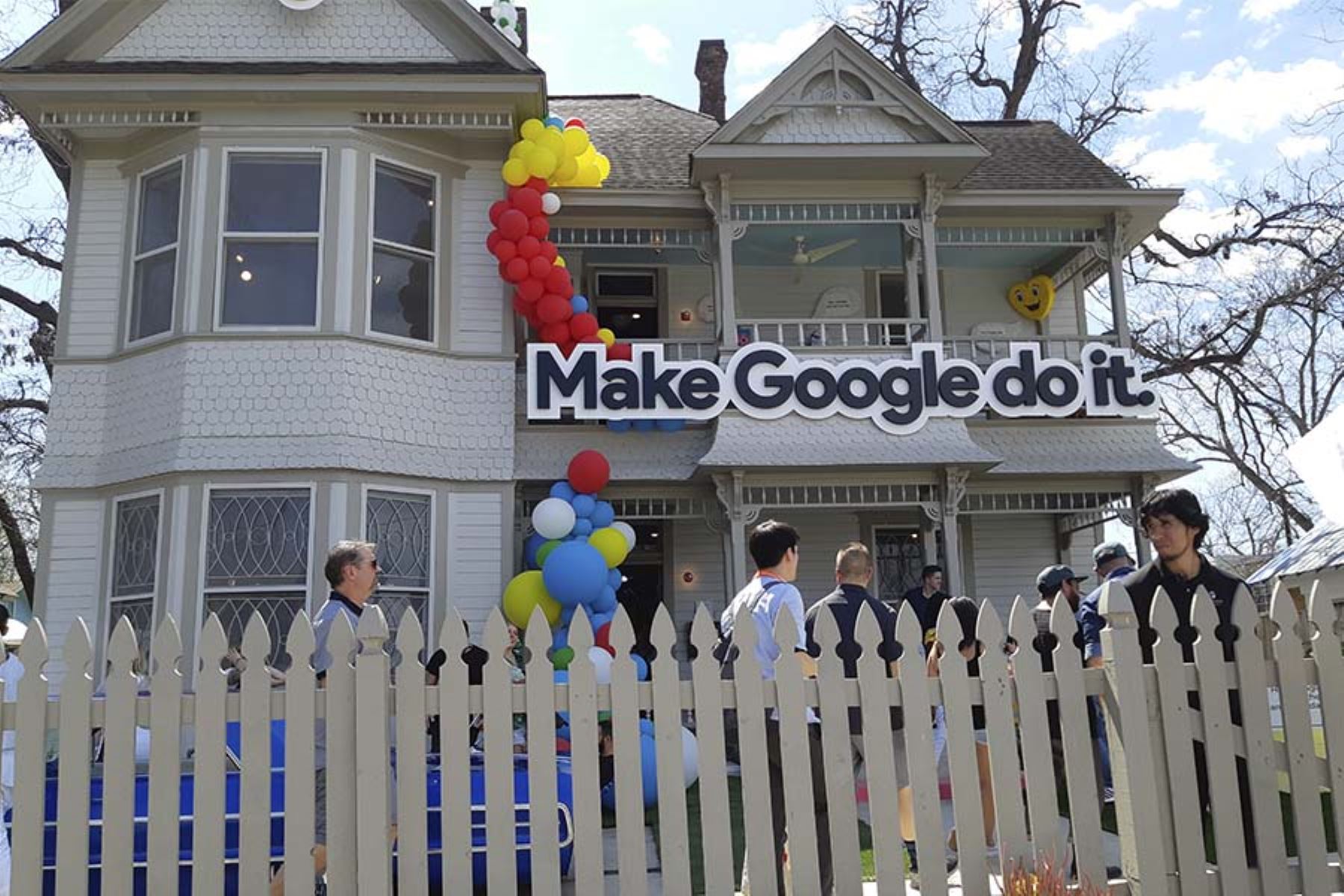 La Google Assistant Fun House en el festival SXSW presentó las innovaciones del asistente de voz de Google. Foto: ANDINA