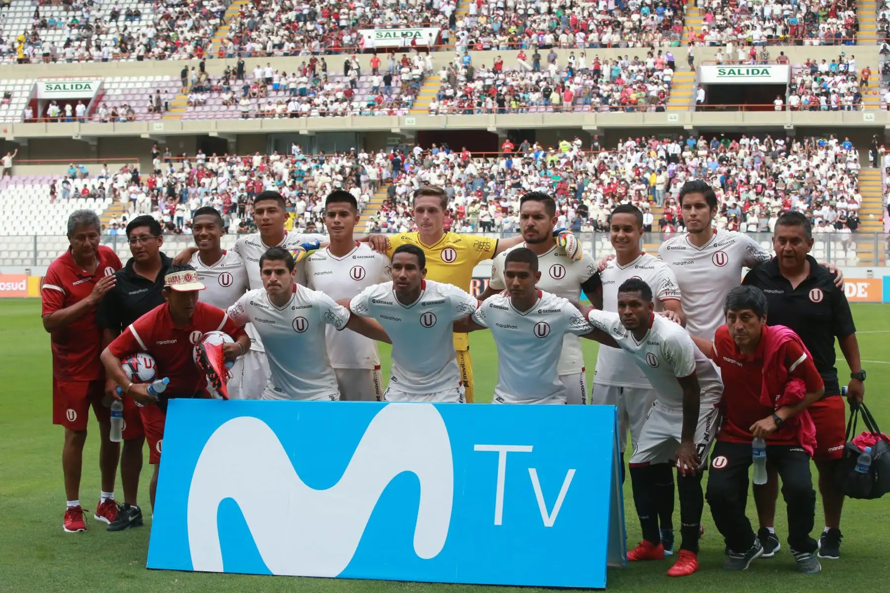 Universitario y Cristal igualaron está tarde 1-1 en el Estado Nacional. Foto:ANDINA/ Jhony Laurente