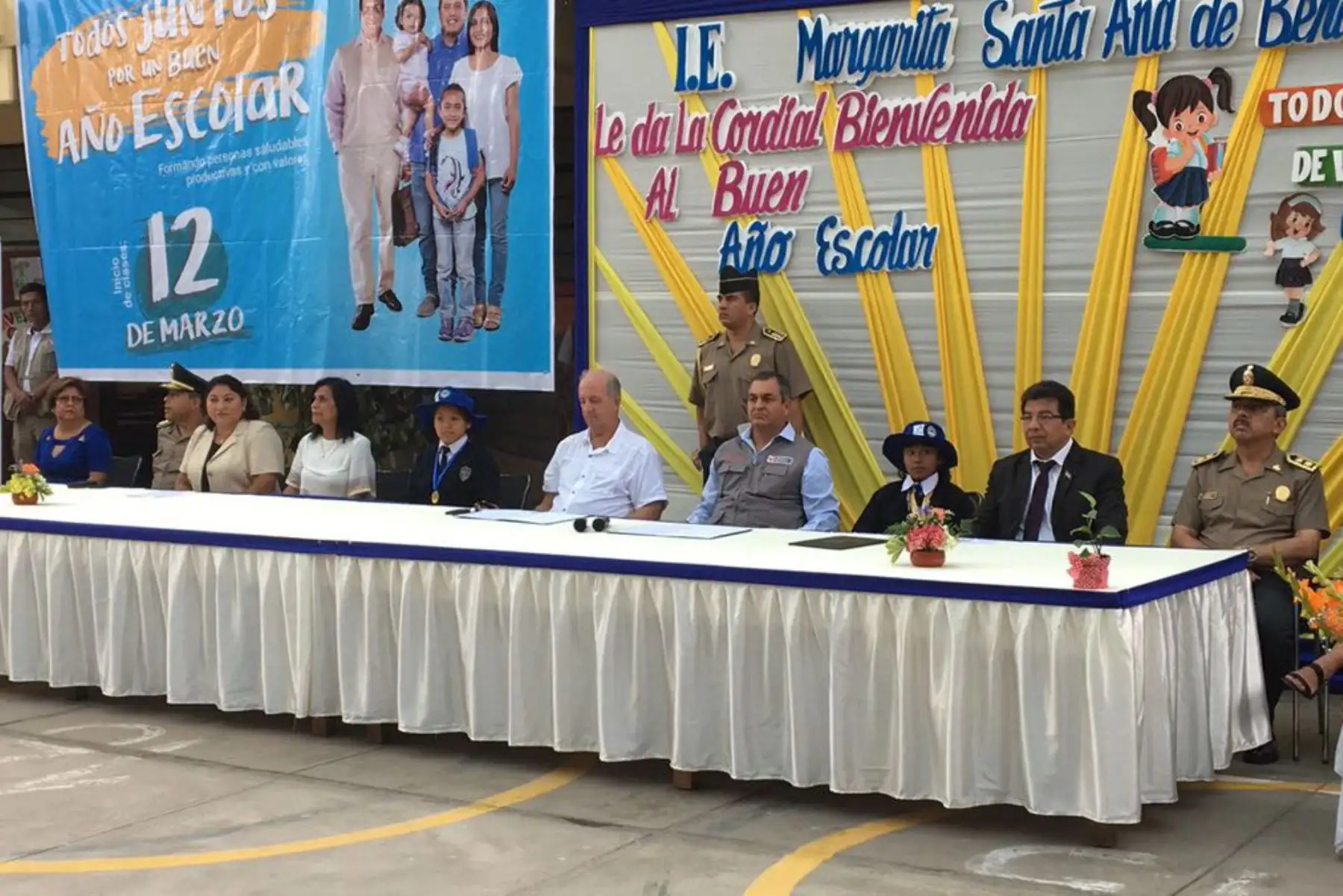 Ministro del Interior inicia Buen Año Escolar 2018 en Ica. ANDINA/Difusión