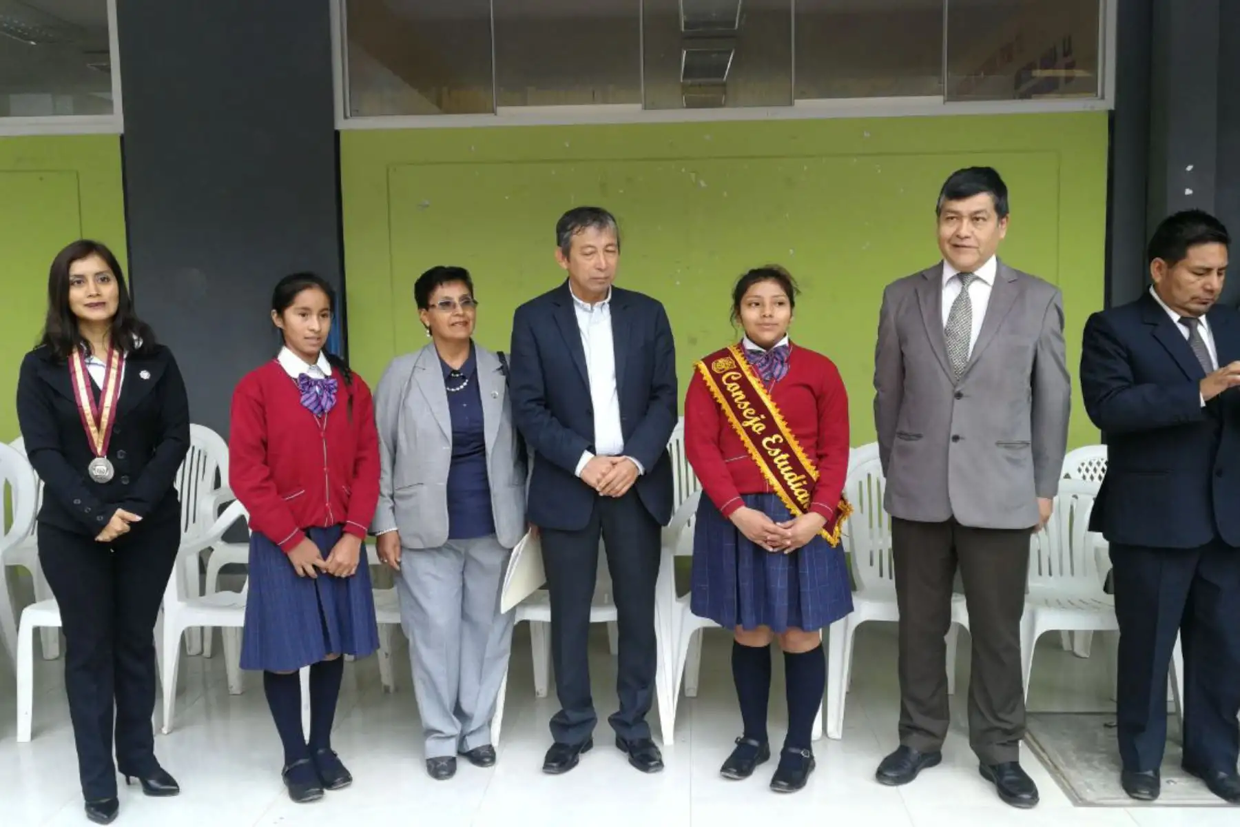 Gobierno promueve la educación de calidad en colegios públicos, afirma ministro de Agricultura, José Arista, en Huánuco. ANDINA/Difusión
