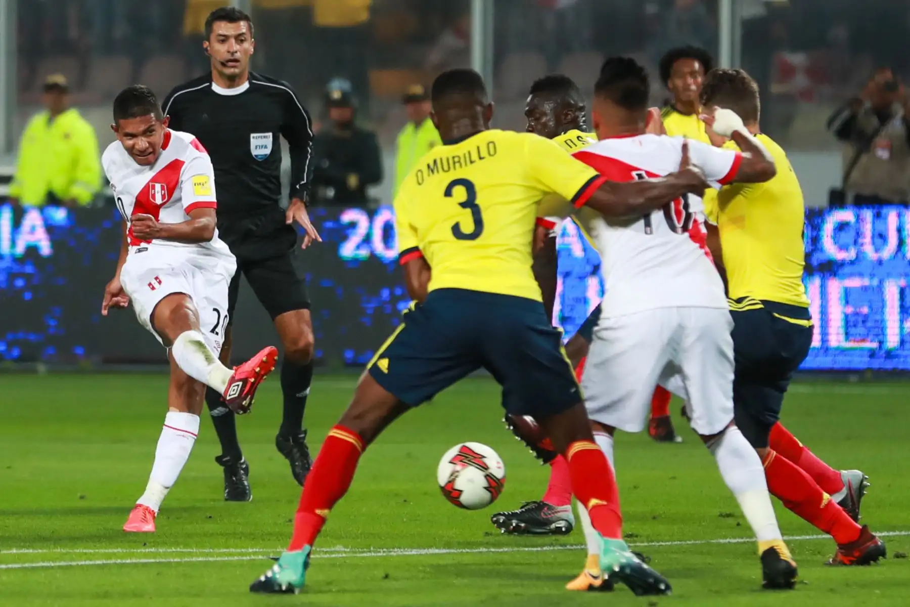 Edison Flores. Foto: AFP
