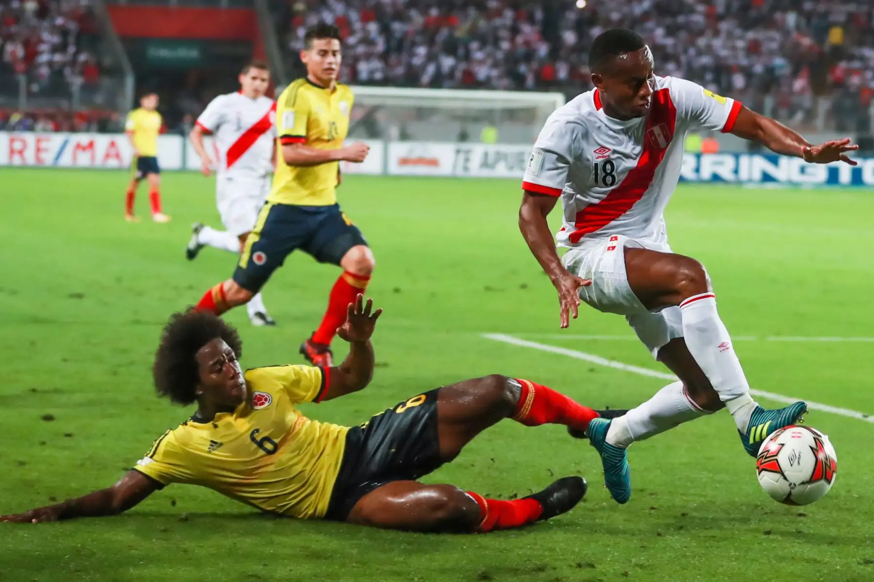 André Carrillo. Foto: ANDINA/ Carlos Lezama