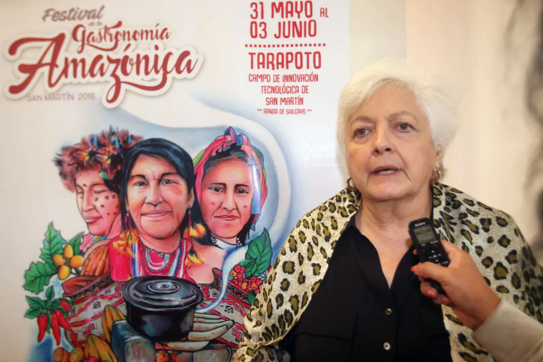 Presidenta ejecutiva de Devida, Carmen Masías, resalta que región San Martín está saliendo de la informalidad e ilegalidad. ANDINA/Héctor Vinces