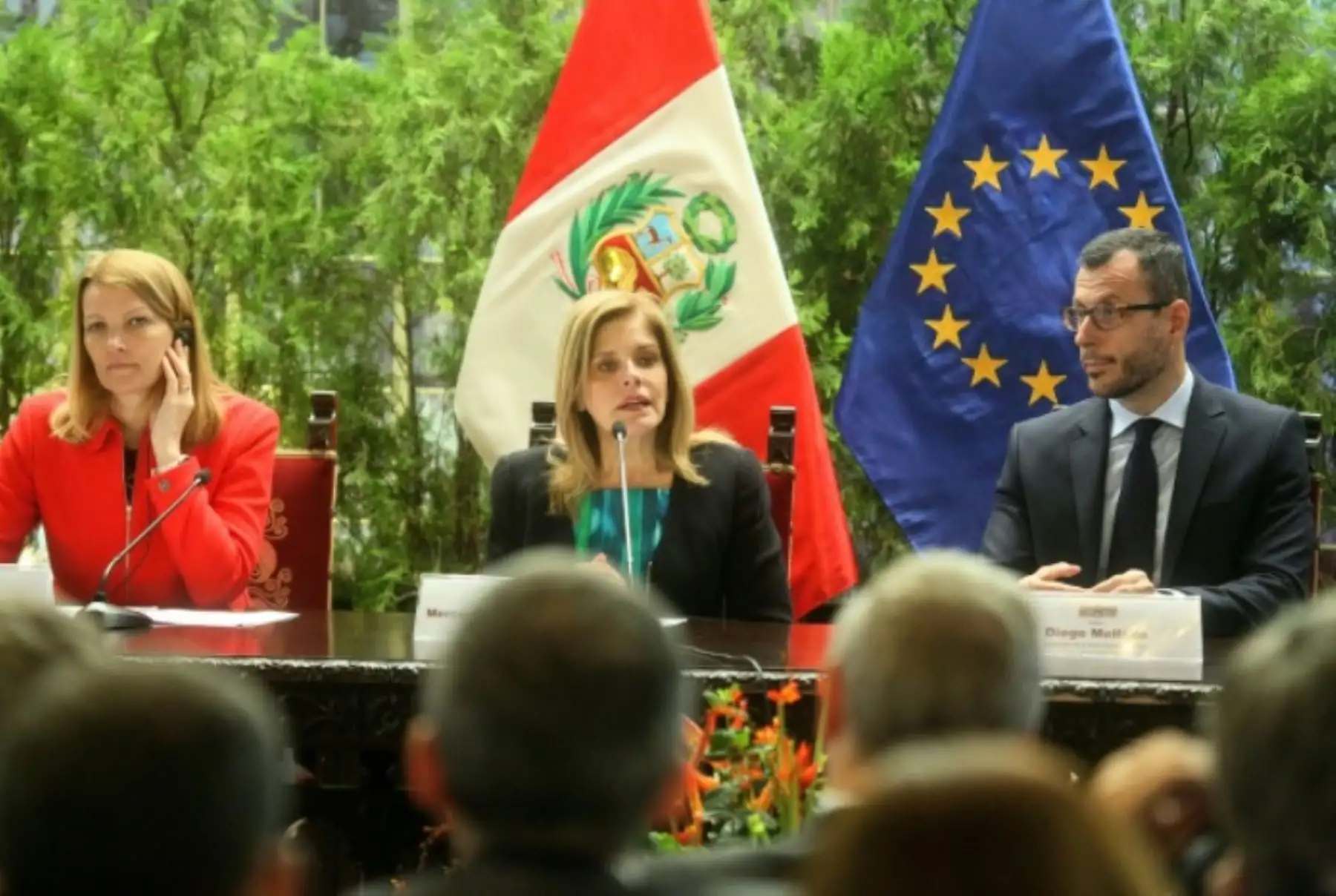 Jefa del Gabinete Ministerial, Mercedes Aráoz.