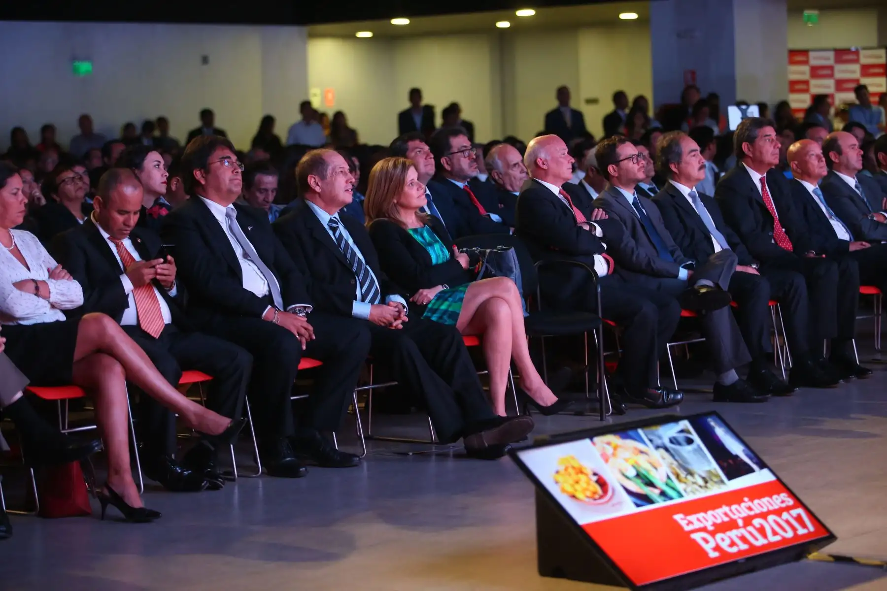Presidente Kuczynski, clausura Foro de Exportaciones 2017, en San Borja. Foto: ANDINA/ Prensa Presidencia