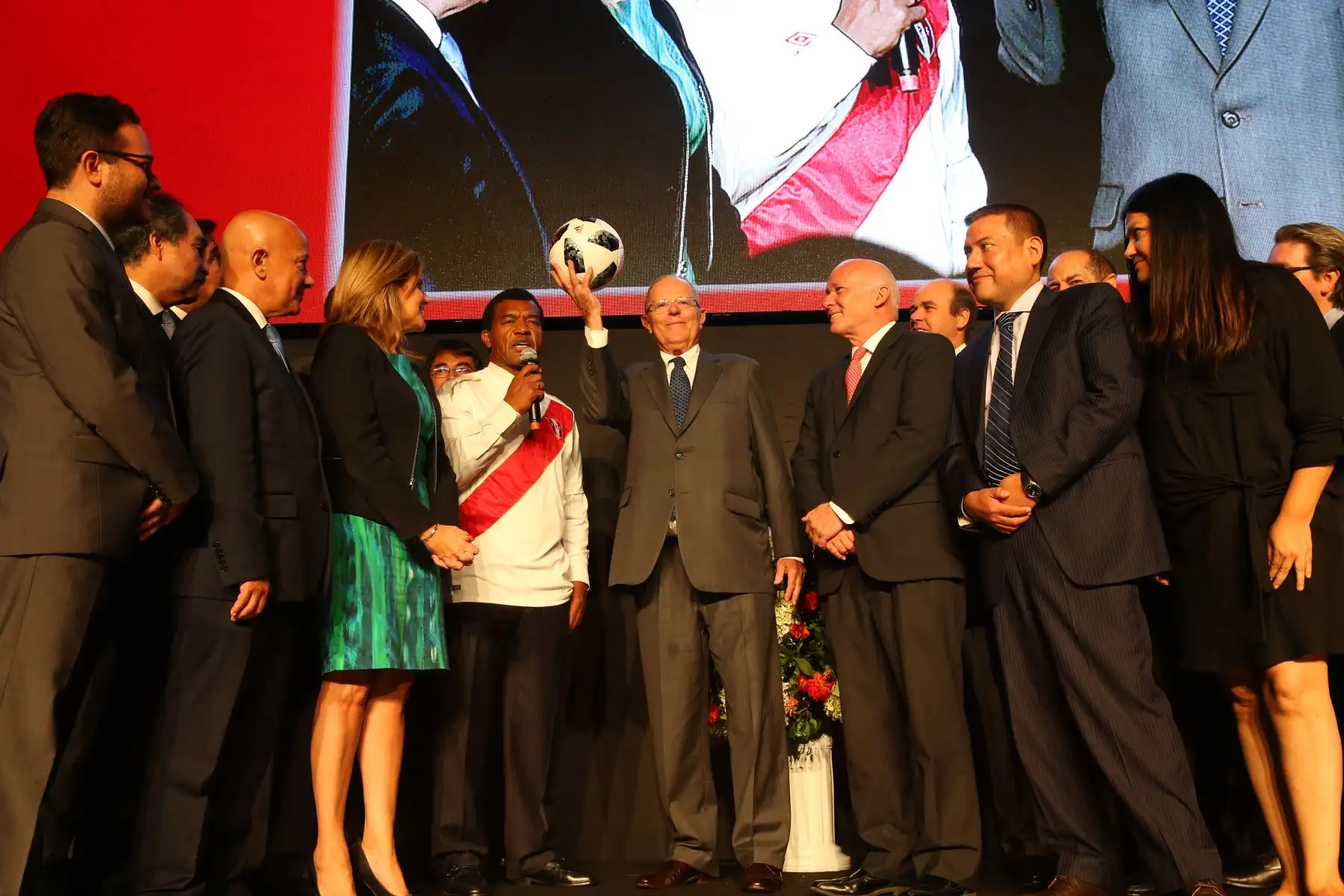 Presidente Kuczynski, clausura Foro de Exportaciones 2017, en San Borja. Foto: ANDINA/ Prensa Presidencia