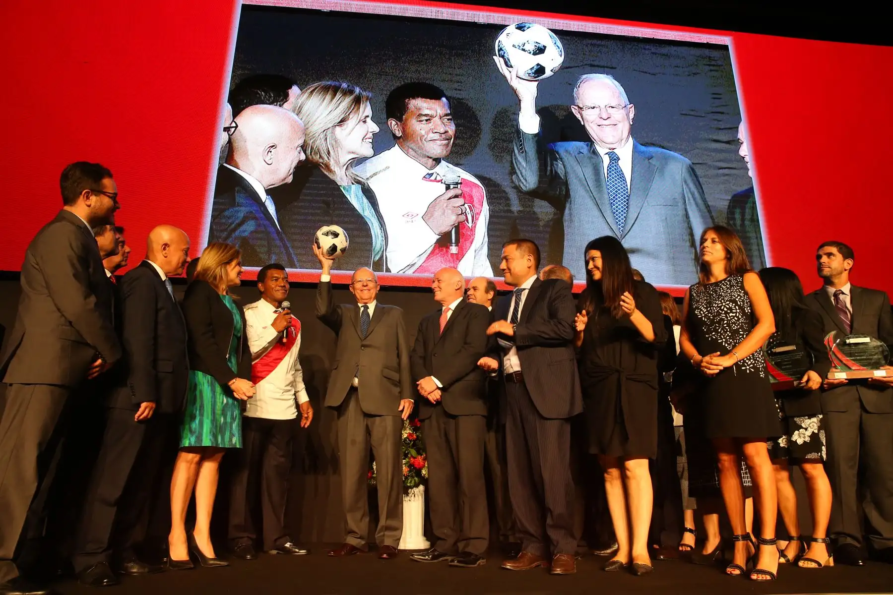 Presidente Kuczynski, clausura Foro de Exportaciones 2017, en San Borja. Foto: ANDINA/ Prensa Presidencia