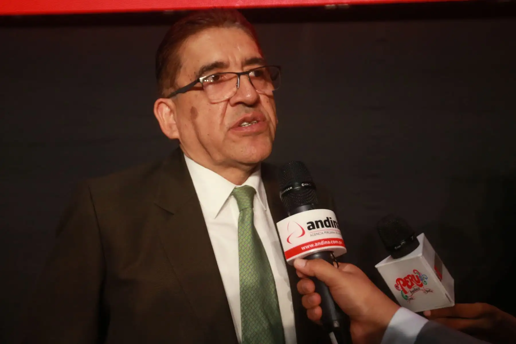 Presidente de Sierra y Selva Exportadora, William Arteaga. ANDINA/Jhony Laurente