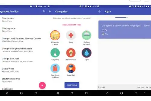 La herramienta también cuenta con un panel de control para monitorear las acciones de ayuda social.
