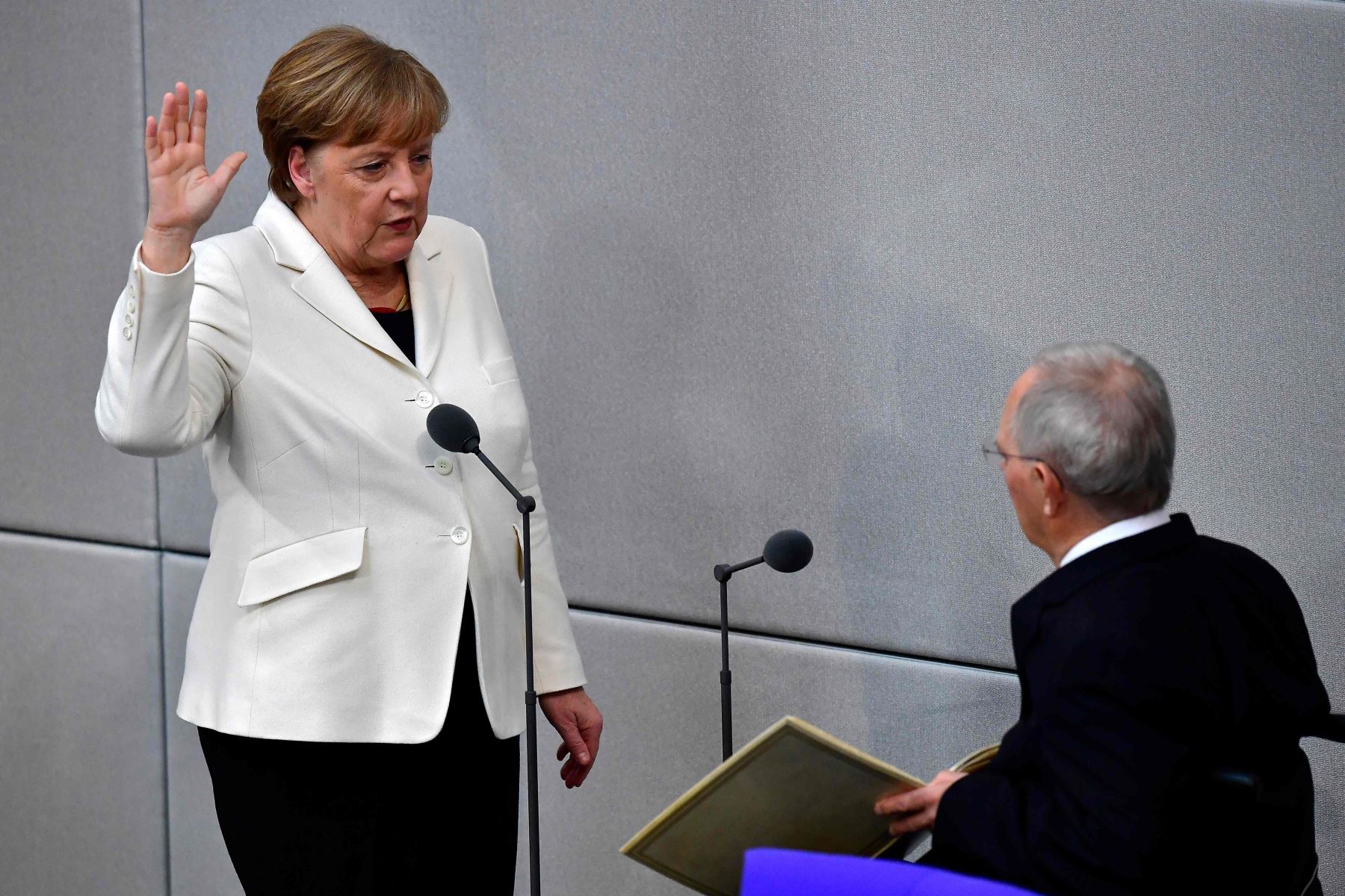 Canciller alemana, Angela Merkel. Foto: AFP
