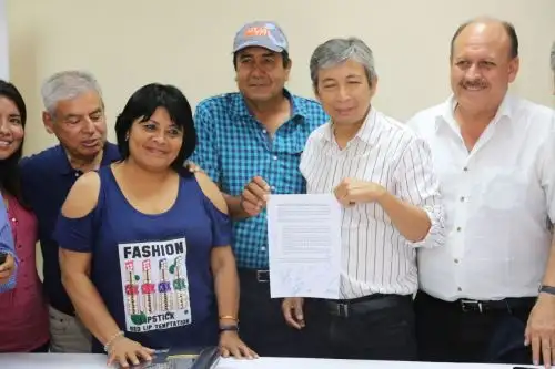Productores de maíz de San Martín firman acuerdo y levantan huelga. ANDINA/Difusión