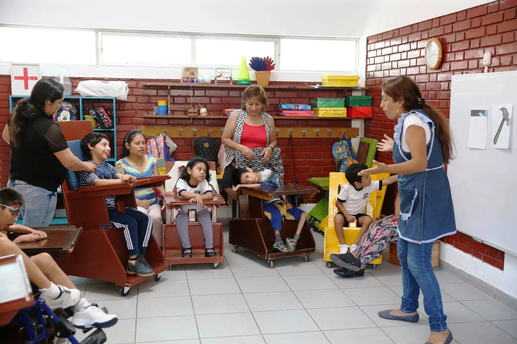 Cerca de 100,000 estudiantes con alguna discapacidad iniciaron sus clases. Foto: ANDINA/Difusión.