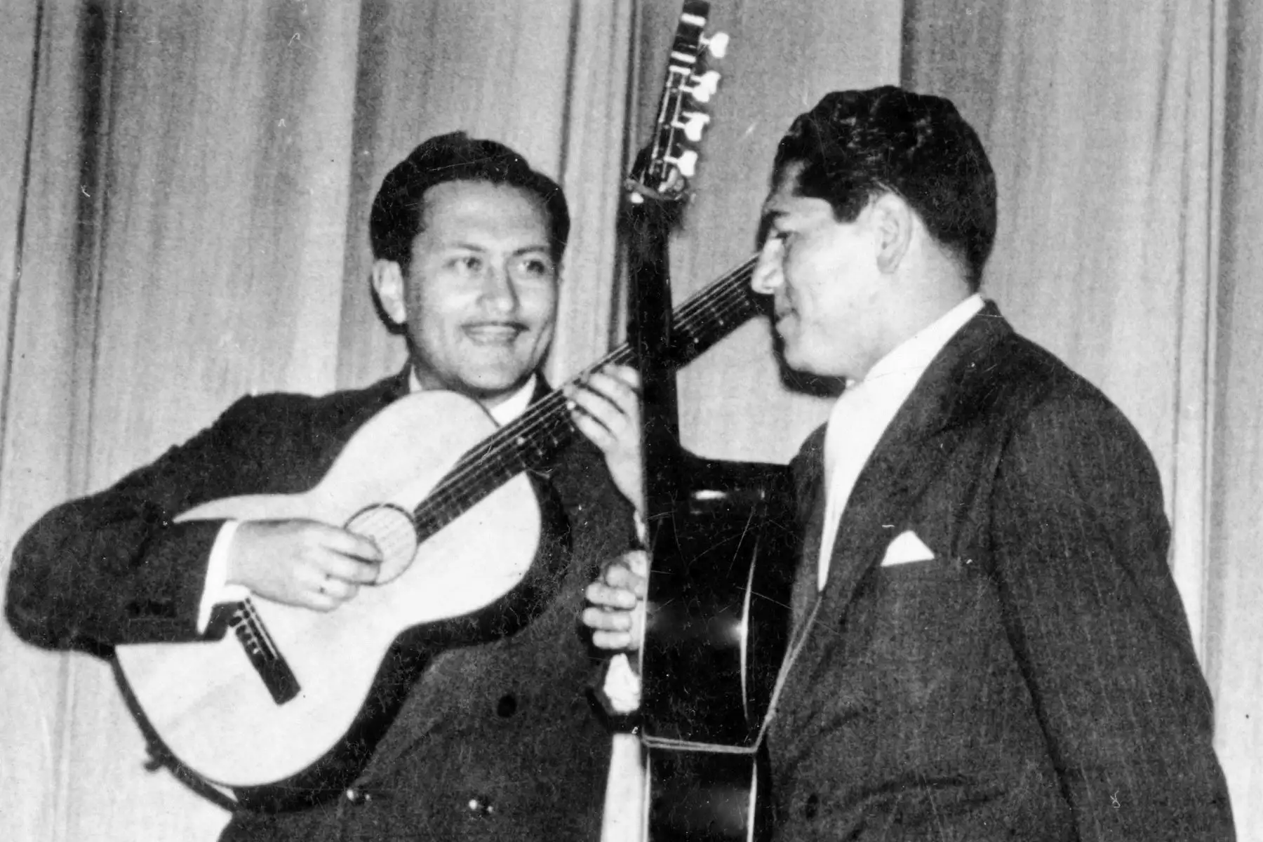 El Carreta Jorge Pérez, cantante criollo. Foto: ANDINA/Archivo.