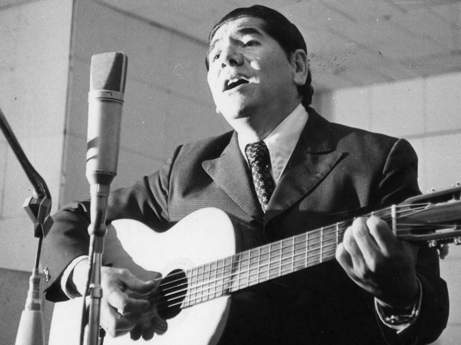 El emblemático artista criollo conocido como el Carreta Jorge Pérez falleció la madrugada de hoy, a los 96 años de edad.  Foto: ANDINA/Archivo.