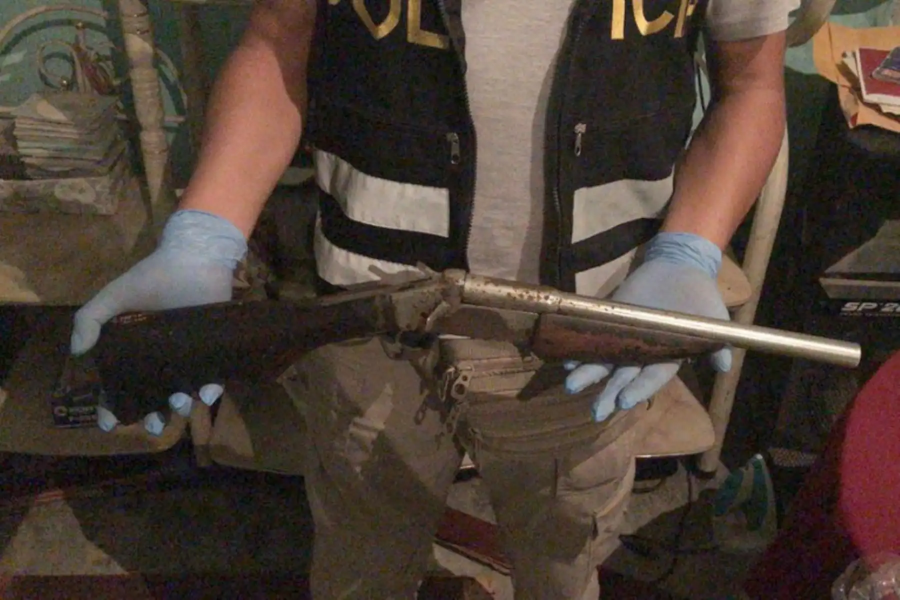 Megaoperativo de la Fiscalía y la Policía Nacional en la región Tumbes desarticuló a la organización criminal los Bolongos, dedicada al sicariato y la extorsión en la provincia de Zarumilla. Foto: ANDINA/Difusión