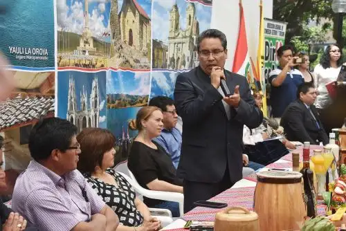 Gobernador Ángel Unchupaico resalta que Junín es el segundo destino turístico a nivel nacional. Difusión