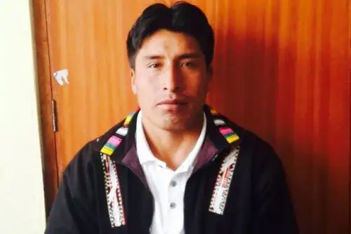 Detienen a alcalde de Challhuahuacho, Antolín Chipani, por el presunto delito de lavado de activos. Foto: Cortesía