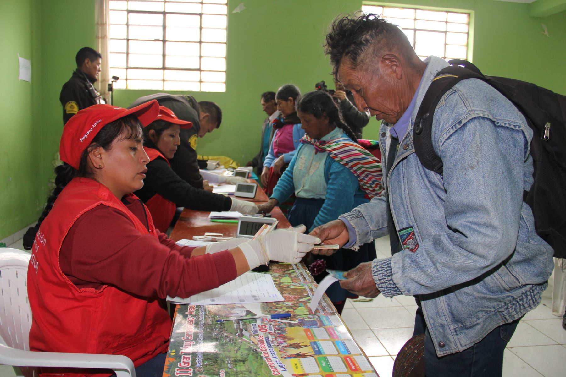 Supervisan pagos a usuarios de Pensión 65 en región Ayacucho. ANDINA/Difusión