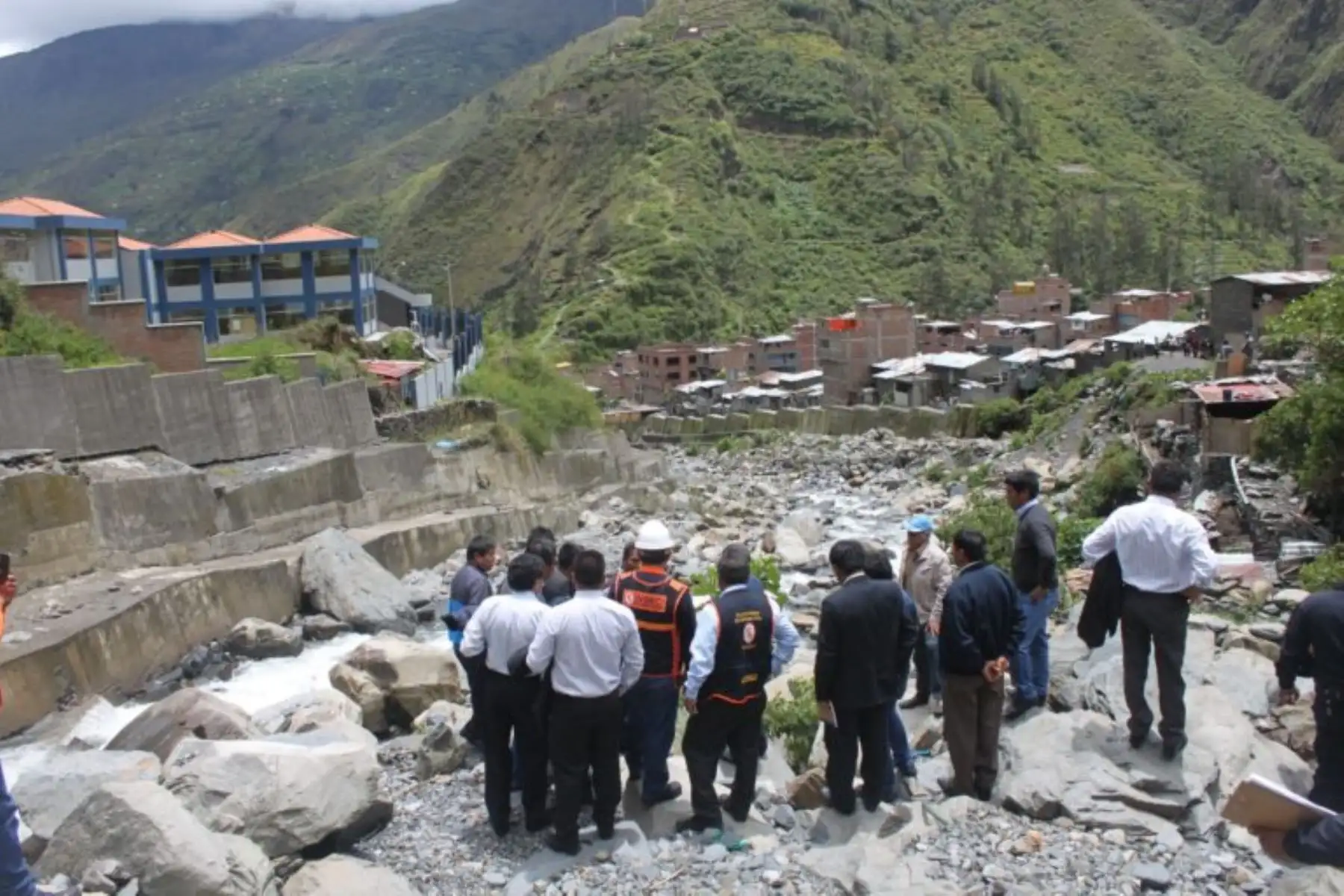 Lluvias intensas provocan huaico en la provincia de Sandia, en Puno. ANDINA