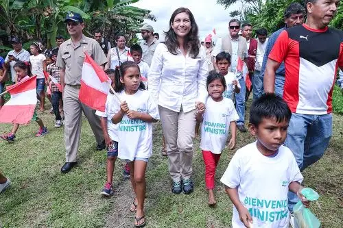 Ministra de Energía y Minas, Angela Grossheim, Cortesía.