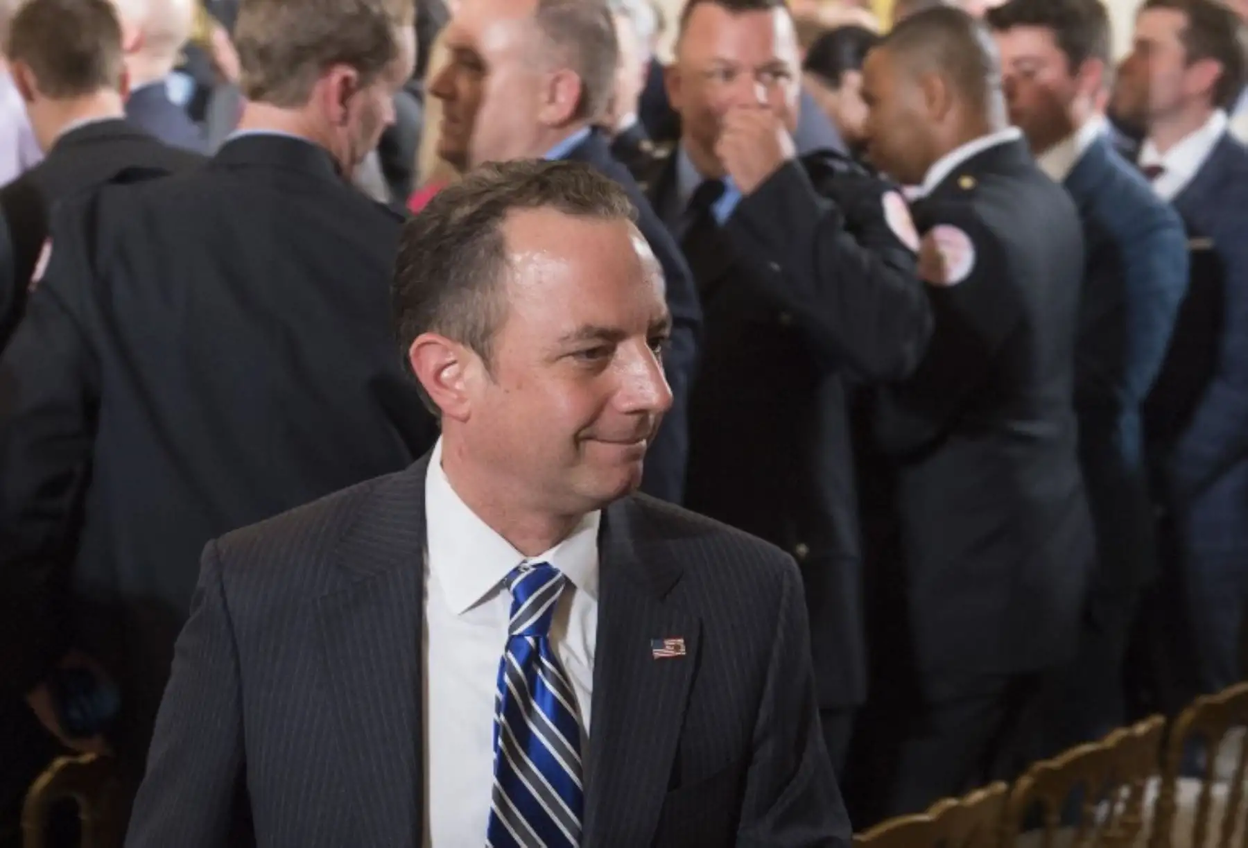 Reince Priebus: Político y abogado, fue el primer jefe de Gabinete de la Casa Blanca. Dimitió en julio de 2017 después de sentirse abandonado por el presidente ante los graves insultos que recibió del nuevo director de Comunicación Anthony Scaramucci y de ser responsabilizado por el entorno de Trump de muchas de las filtraciones publicadas por la prensa estadounidense. Foto:AFP