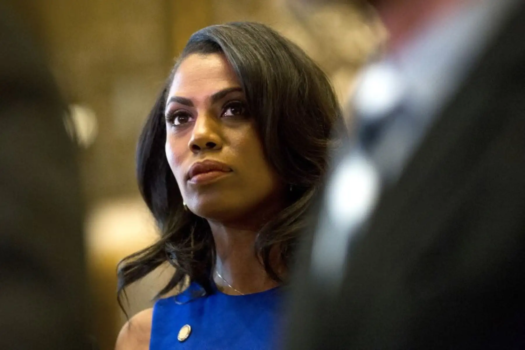 Omarosa Manigault: Era la única asesora afroamericana del presidente Trump. Aunque negó que fuera despedida, los medios informaron que fue obligada a abandonar la Casa Blanca tras un enfrentamiento verbal con el jefe de Gabinete, John Kelly.Foto:AFP