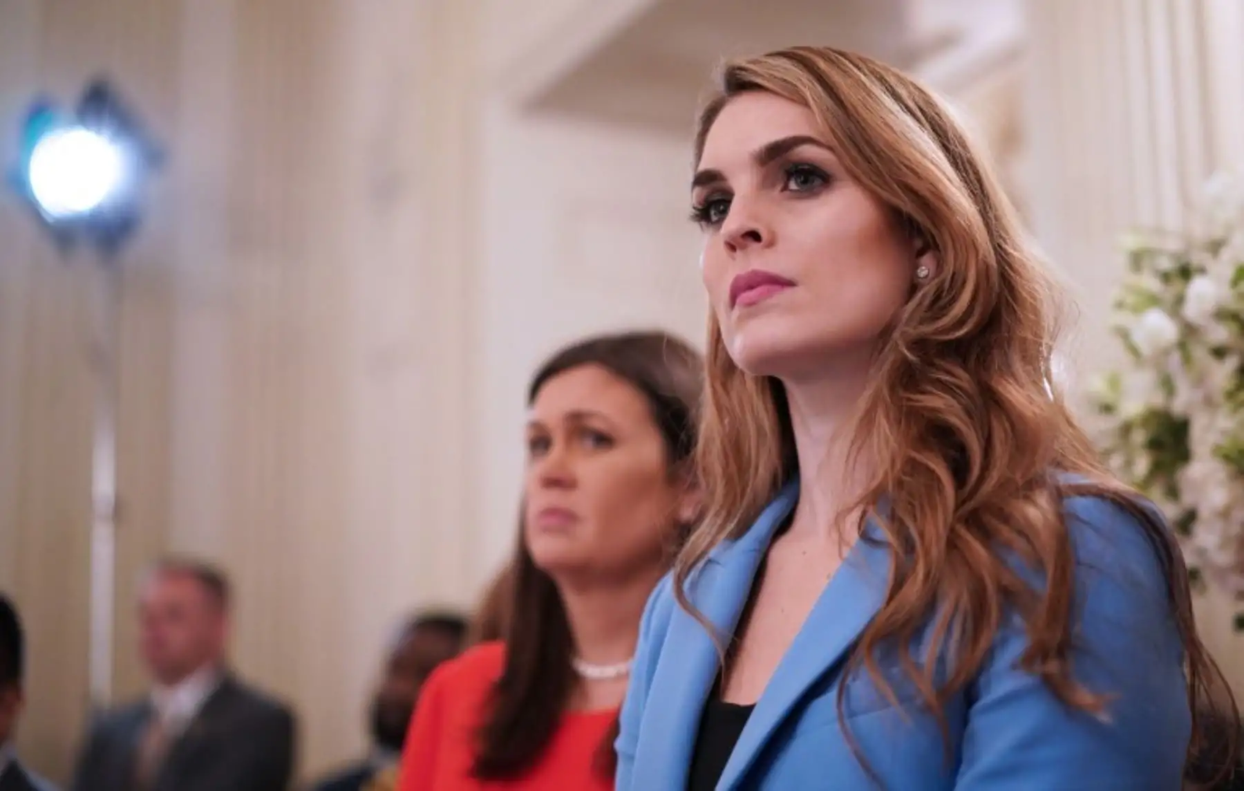 Hope Hicks: La directora de Comunicación de la Casa Blanca abandonó el pasado 28 de febrero su puesto porque, según sus declaraciones, "sentía que había completado su ciclo". Su renuncia se produjo un día después de declarar sobre la trama rusa.Foto:AFP