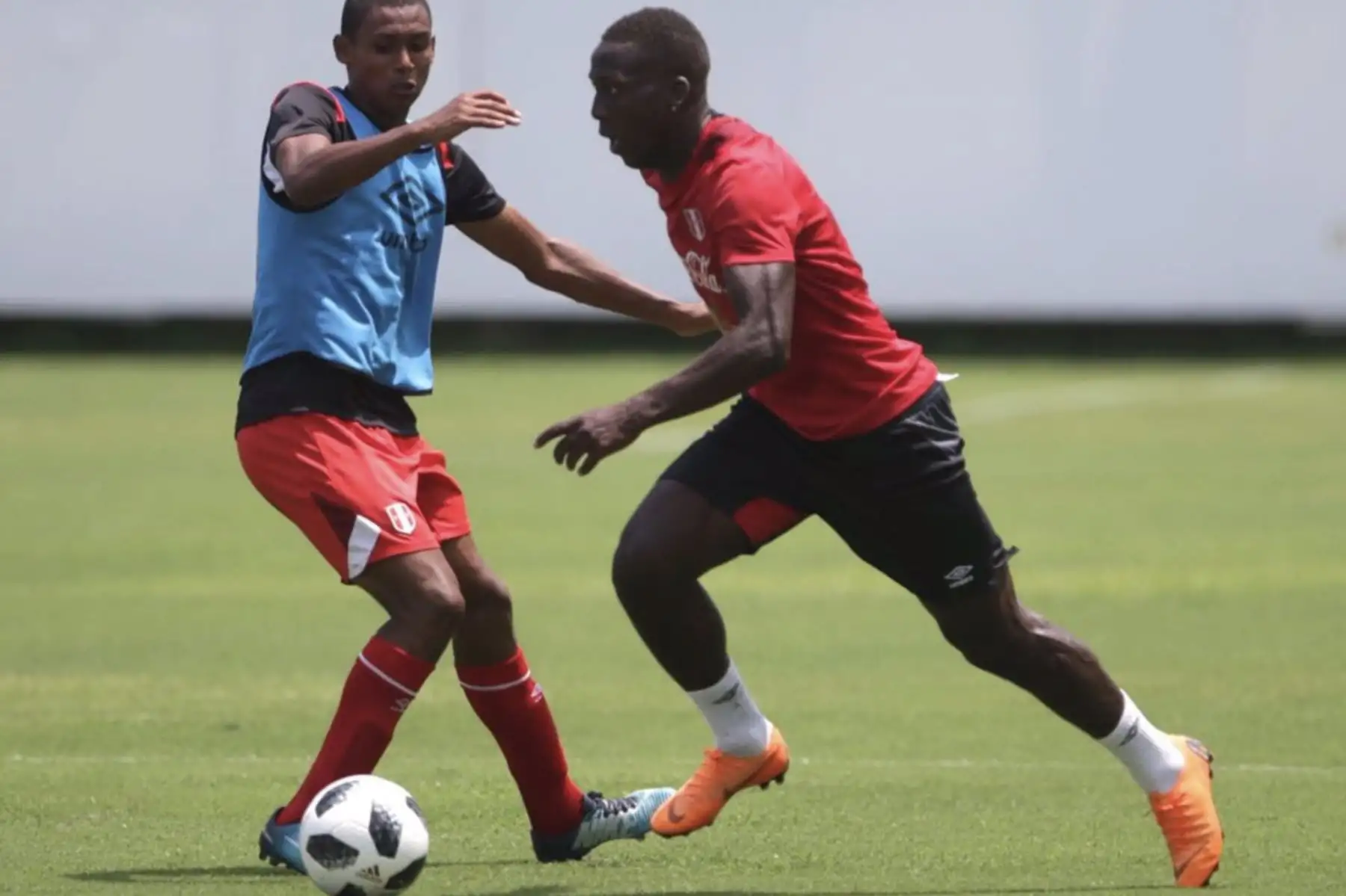 La selección realizó su último entrenamiento  ayer, en horas de la mañana,  en la Villa Deportiva Nacional (Videna).Foto:Twiter FPF