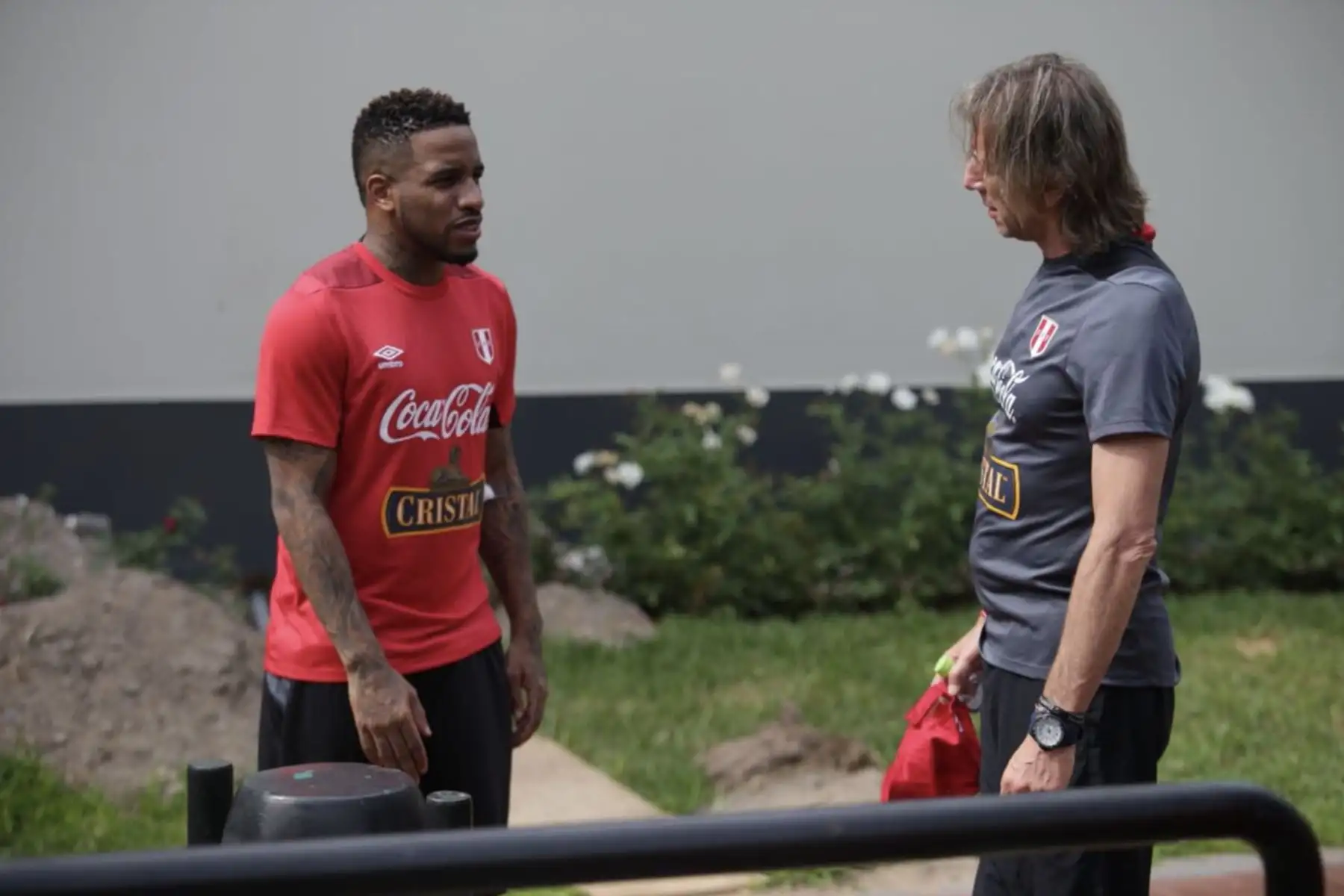 La selección realizó su último entrenamiento  ayer, en horas de la mañana,  en la Villa Deportiva Nacional (Videna).Foto:Twiter FPF