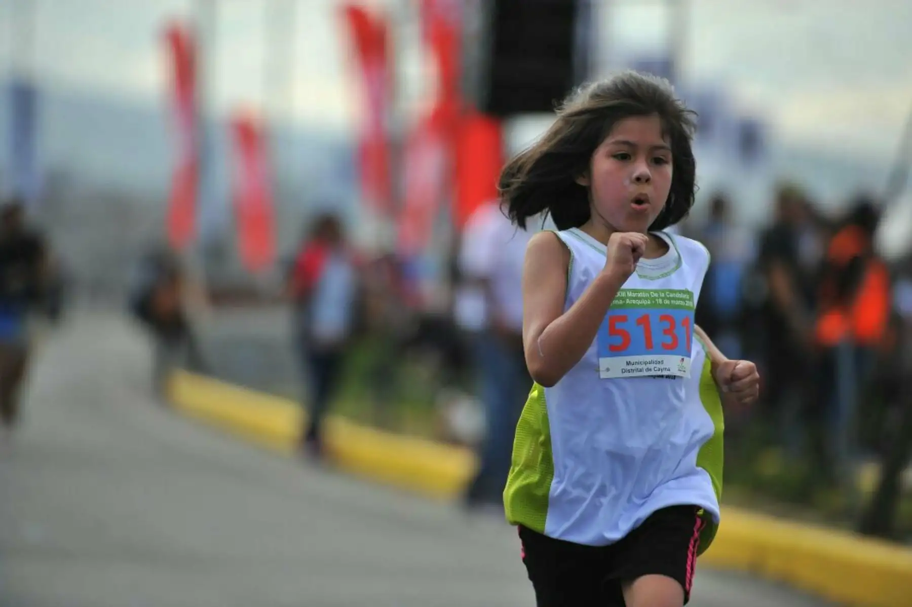 Maratón Internacional "Virgen de la Candelaria 2018",organizada por la Municipalidad de Cayma, en Arequipa. Foto: ANDINA/Cortesia Diego Ramos