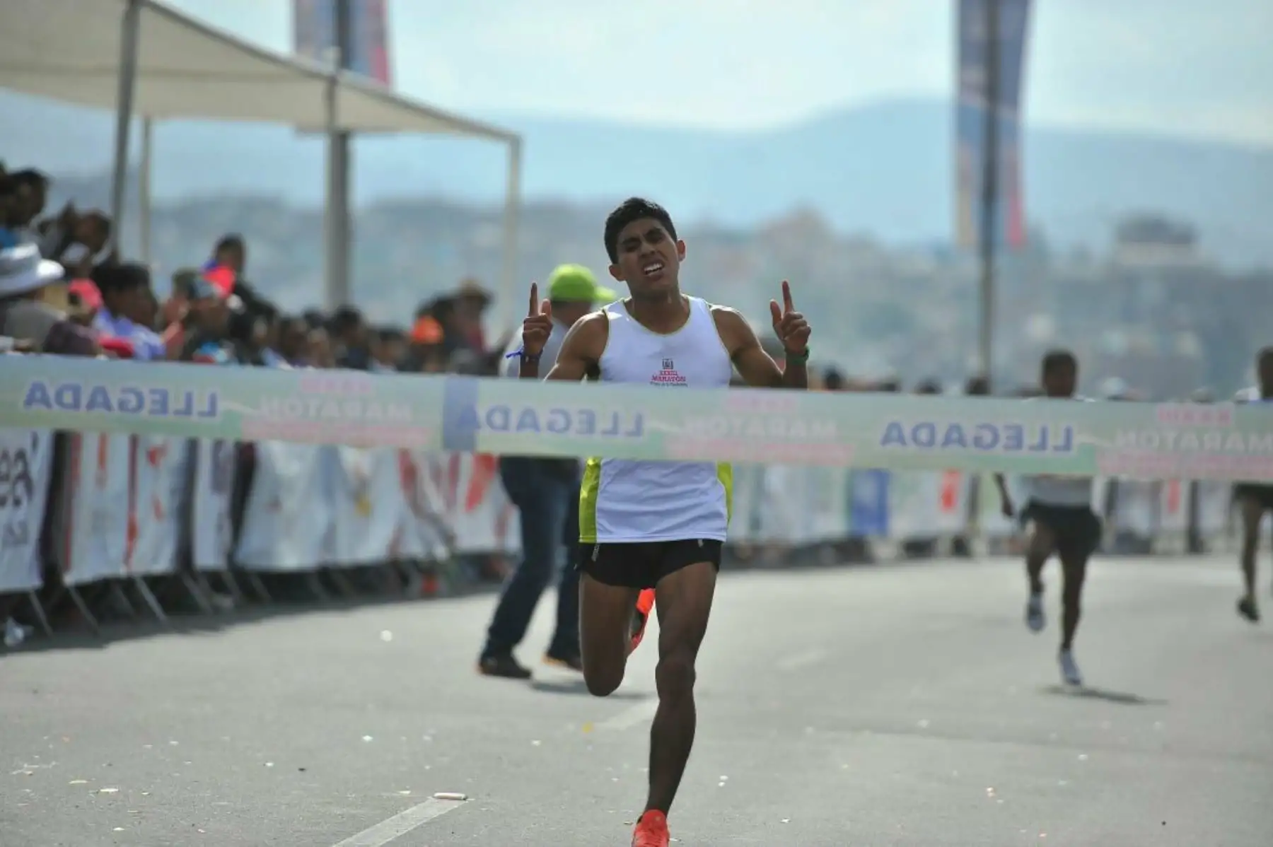 Maratón Internacional "Virgen de la Candelaria 2018",organizada por la Municipalidad de Cayma, en Arequipa. Foto: ANDINA/Cortesia Diego Ramos